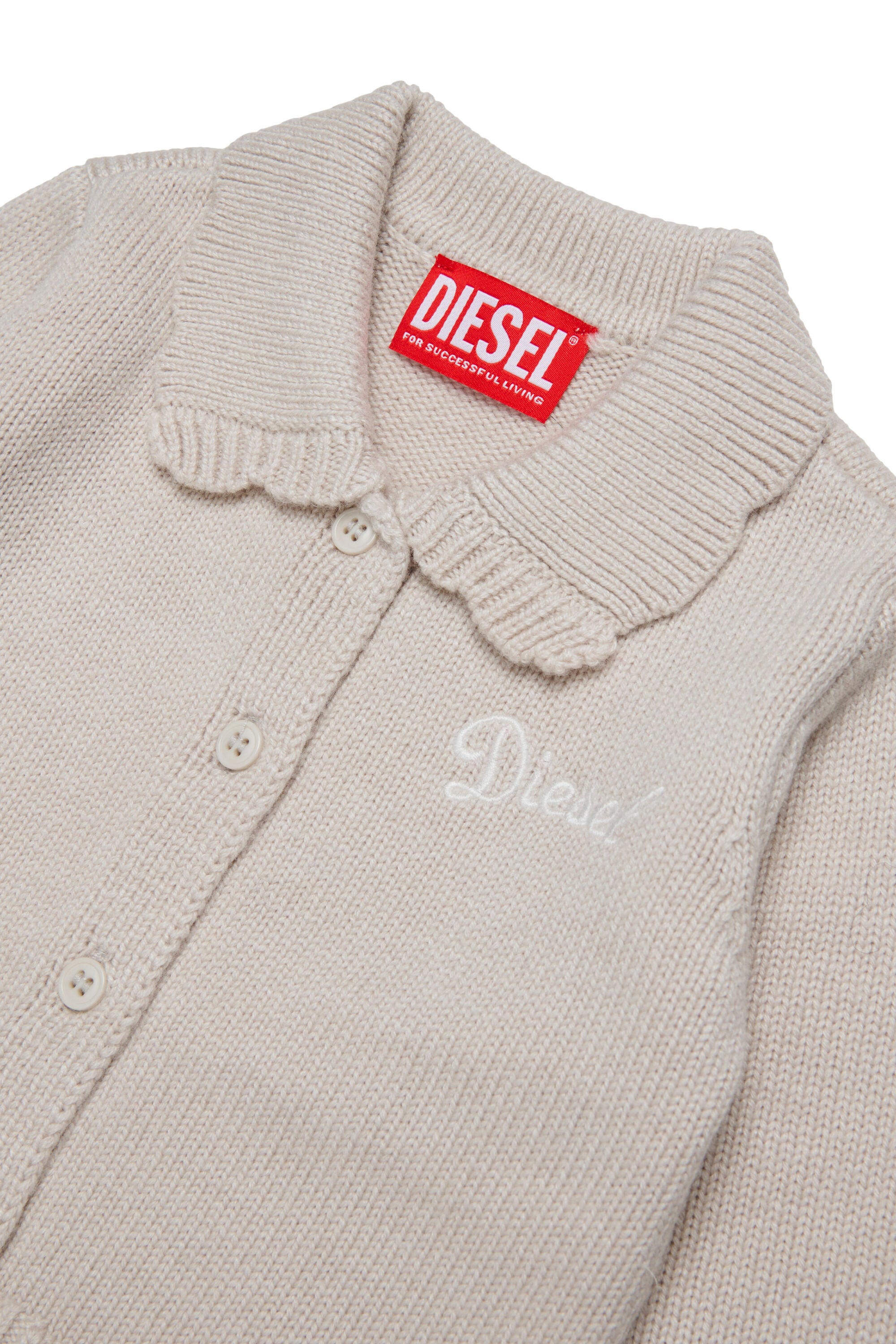 Diesel - KSCALOB, Female's カーディガン in ホワイト - 3