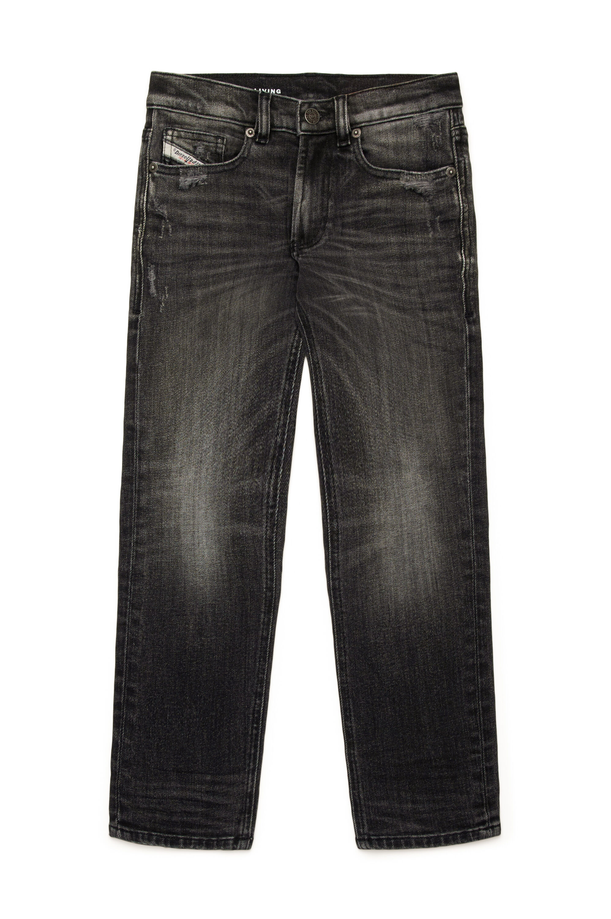 2010-J Straight Jeans - 2010｜ブラック｜ボーイズ｜DIESEL
