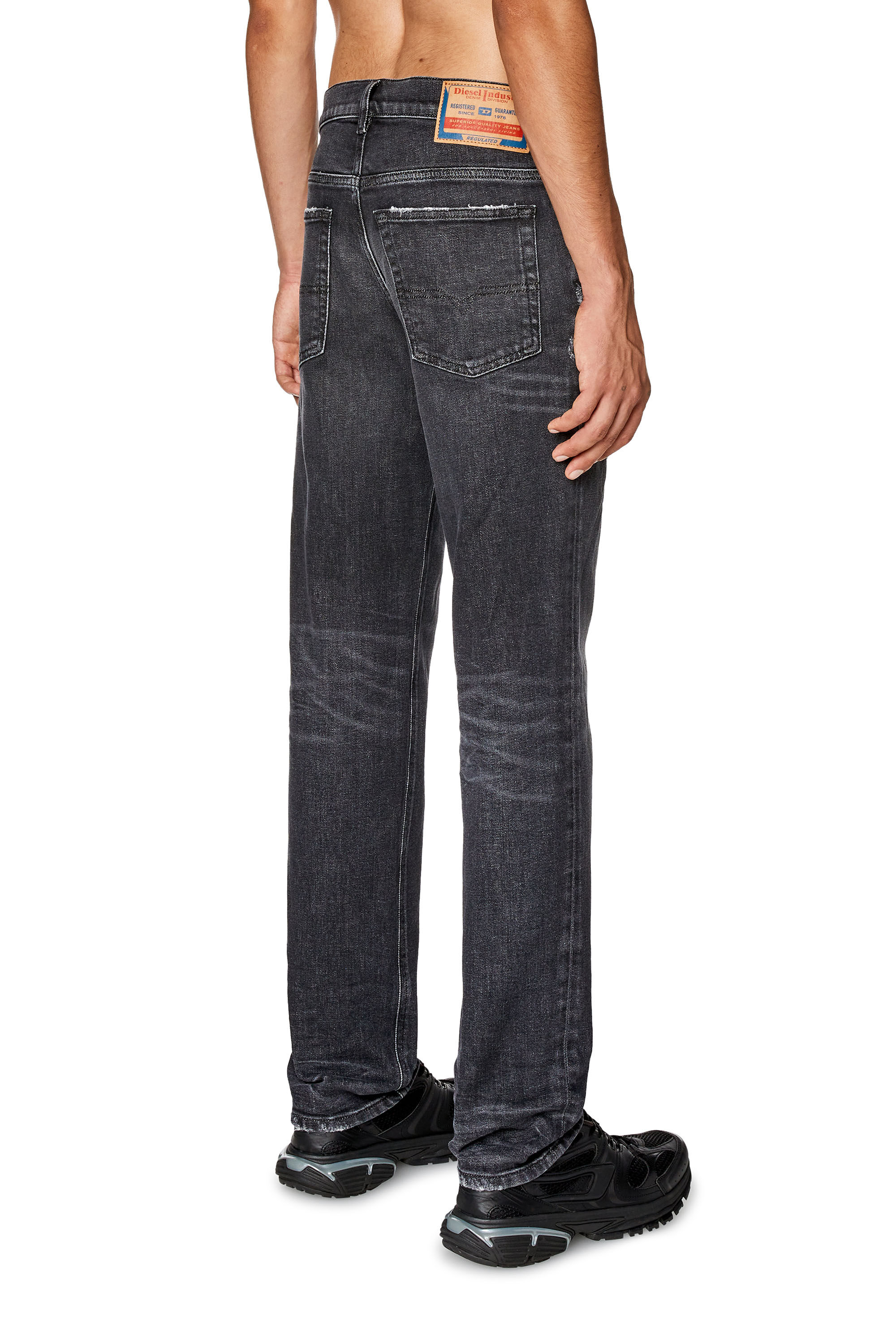 Diesel - Tapered Jeans 2023 D-Finitive 09G23, ブラック/ダークグレー - Image 5
