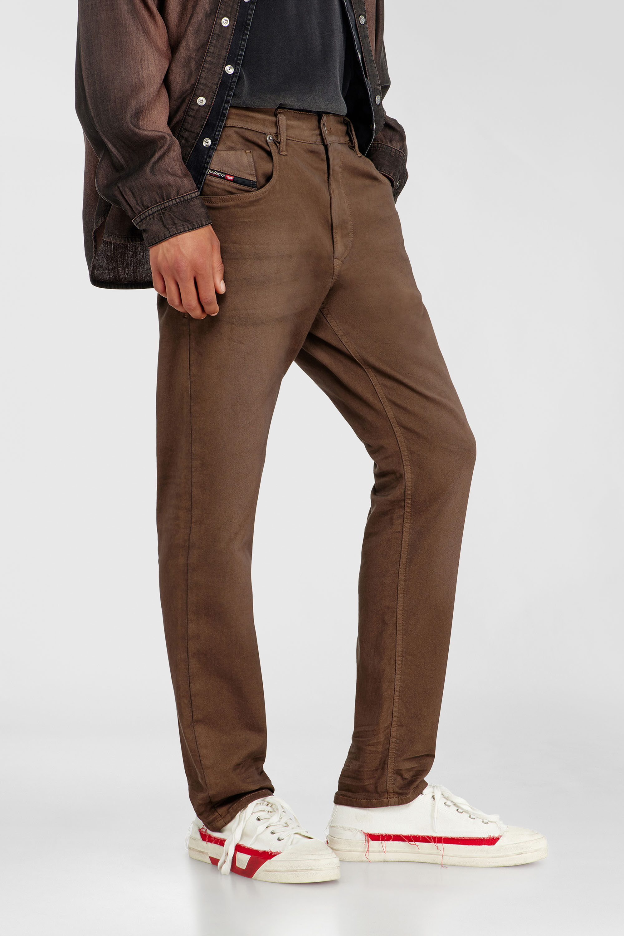 Diesel - Male's Regular 2032 D-Krooley-BW Joggjeans&reg; 0670M, ブラウン - 5