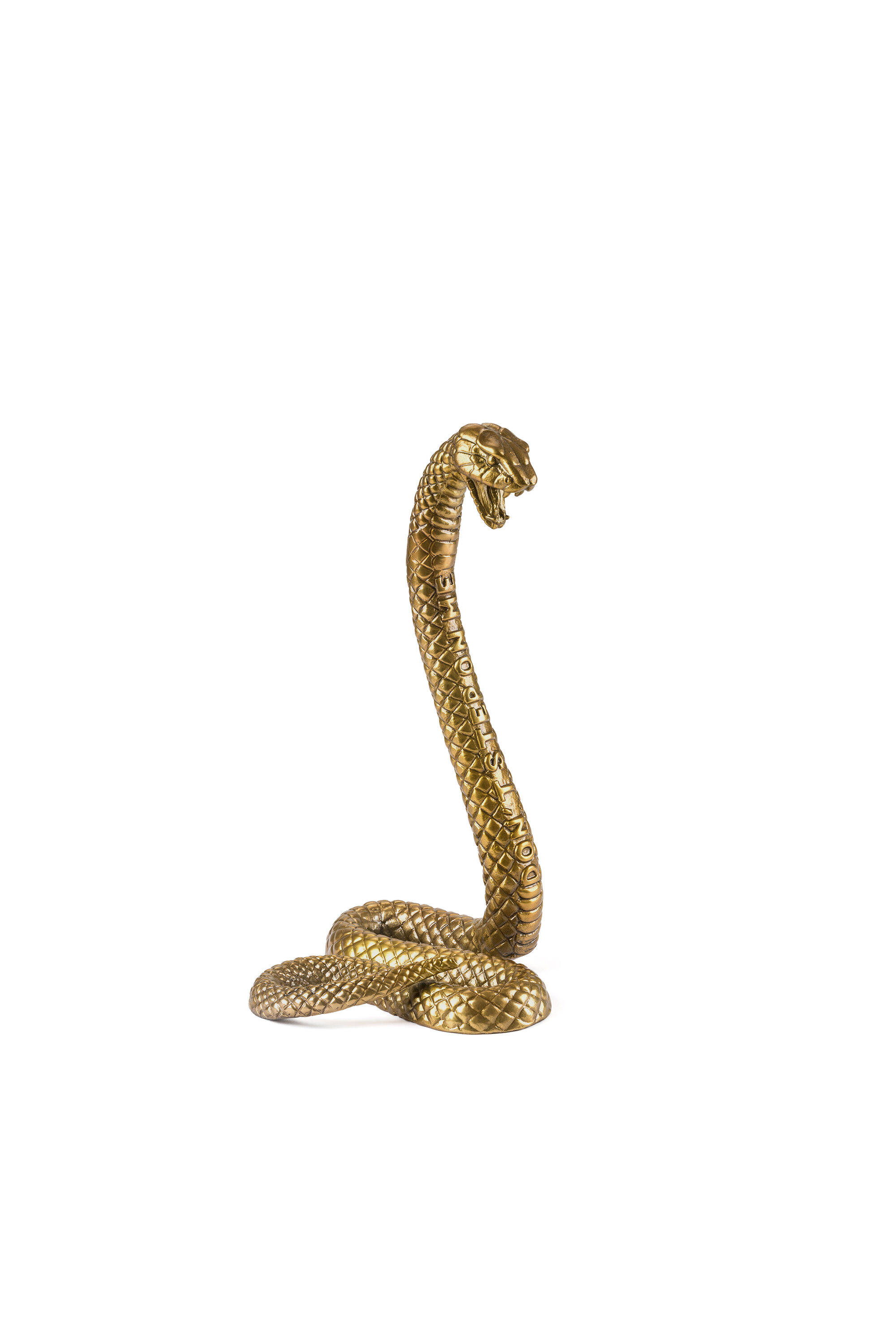 Diesel - 10893 Wunderkammer, Unisex's "Don't Step On Me" Wunderkammer Snake in ゴールド - 2