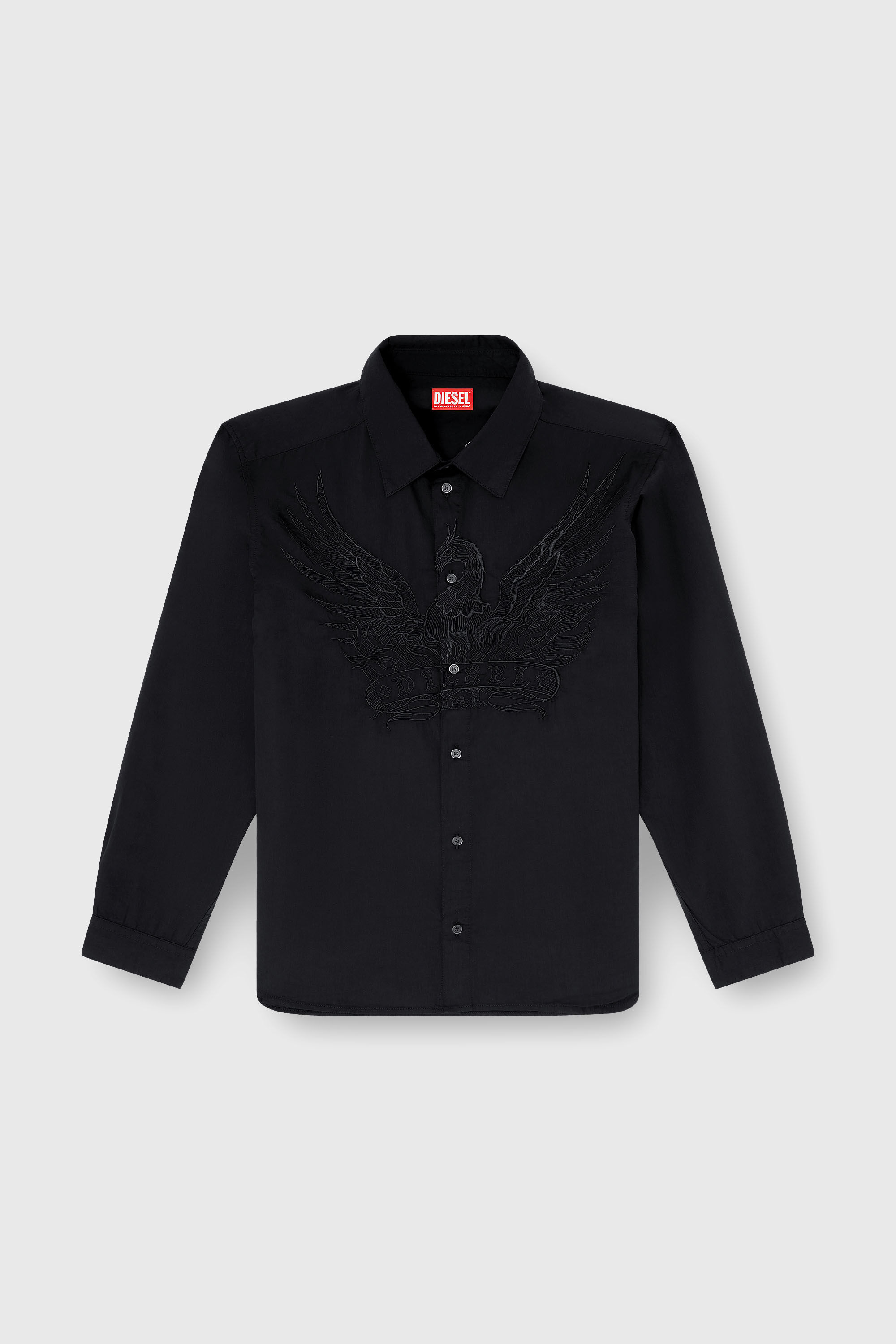 Diesel - S-SIMPLY-A-JMCK, Male's シャツ in ブラック - 2