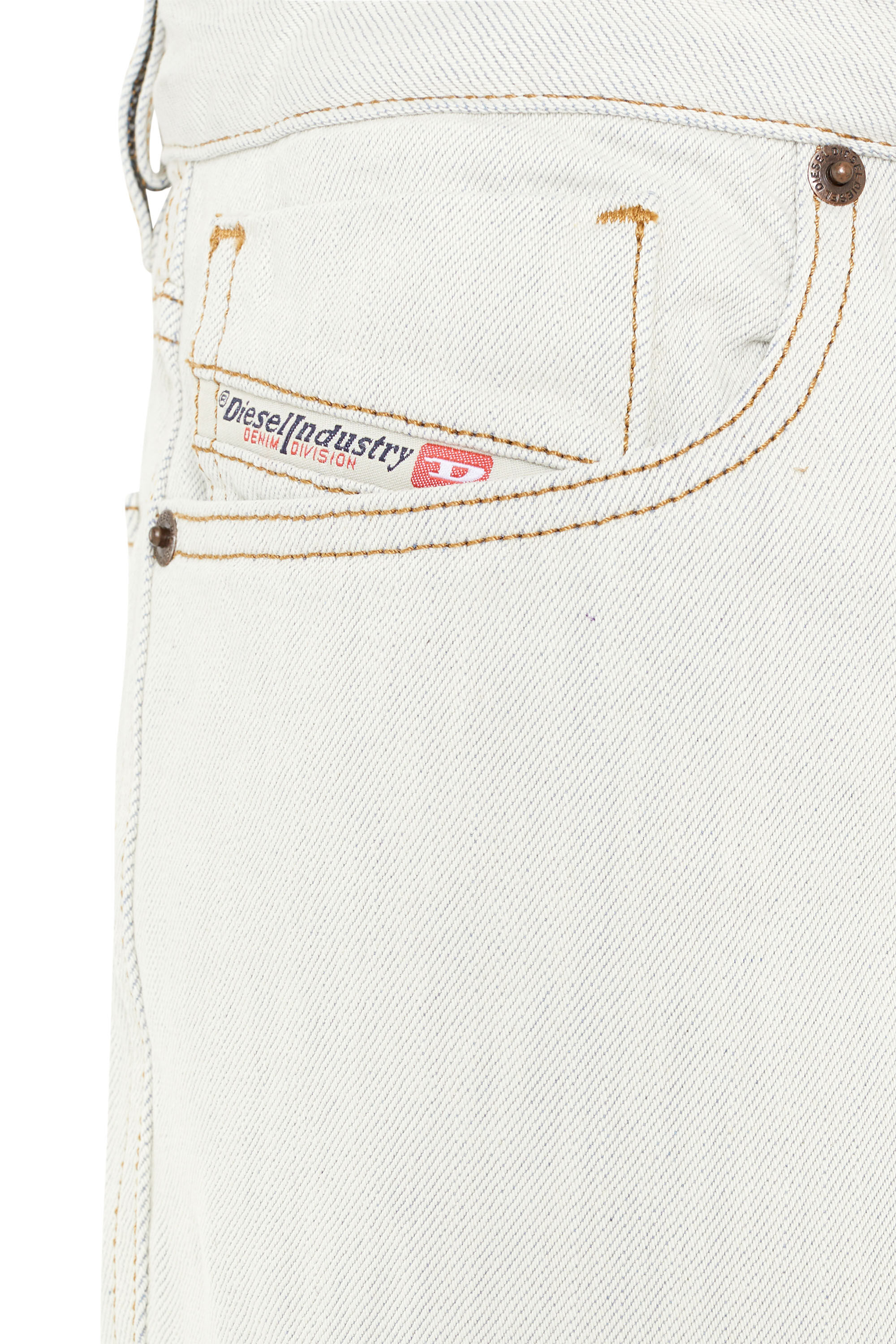 Diesel - Straight Jeans 1955 D-Rekiv 09B93, ホワイト - Image 4