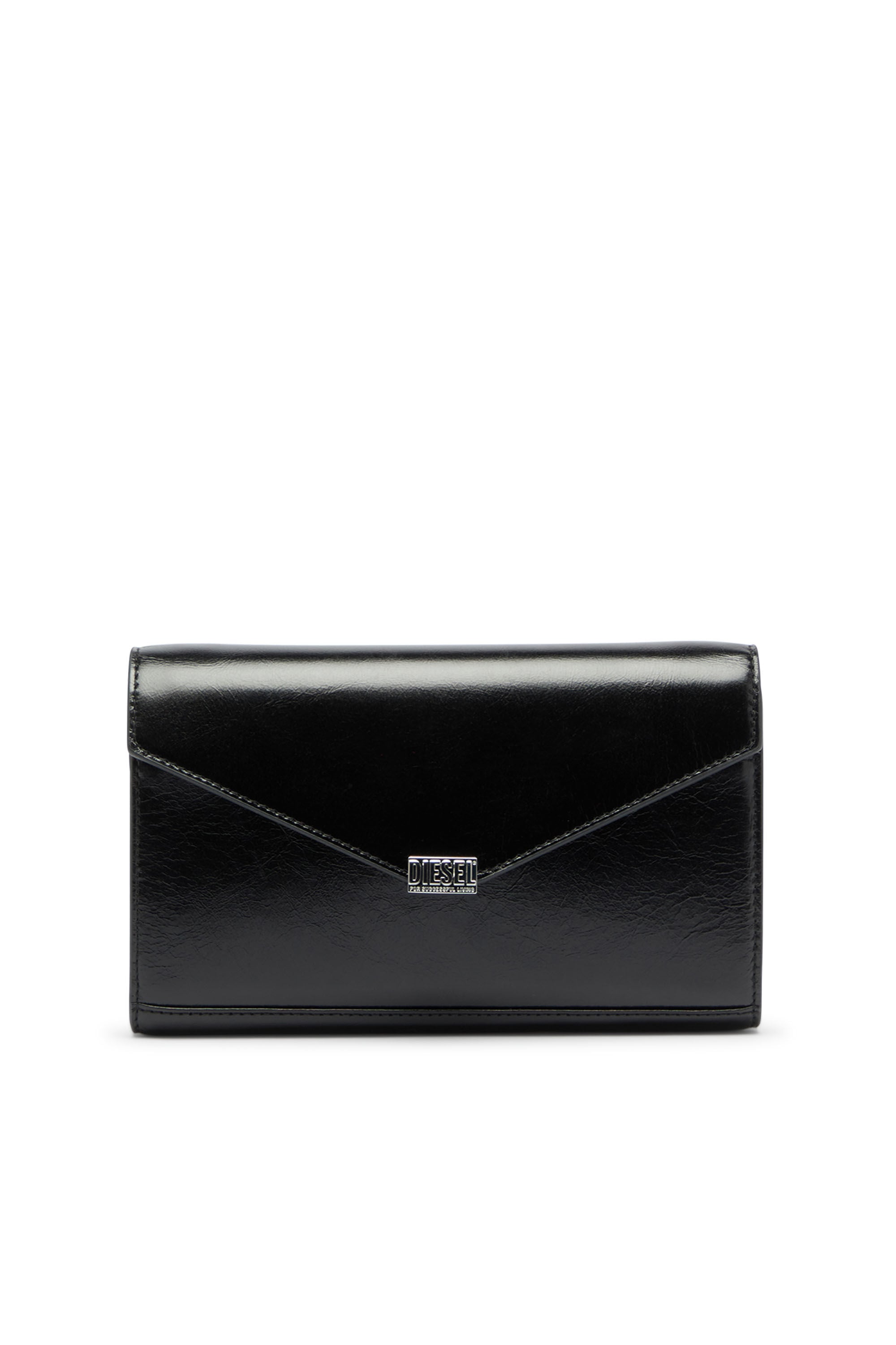 Diesel - D-ENVELOP WALLET ON CHAIN, Female's ウォレットバッグ in ブラック - 1