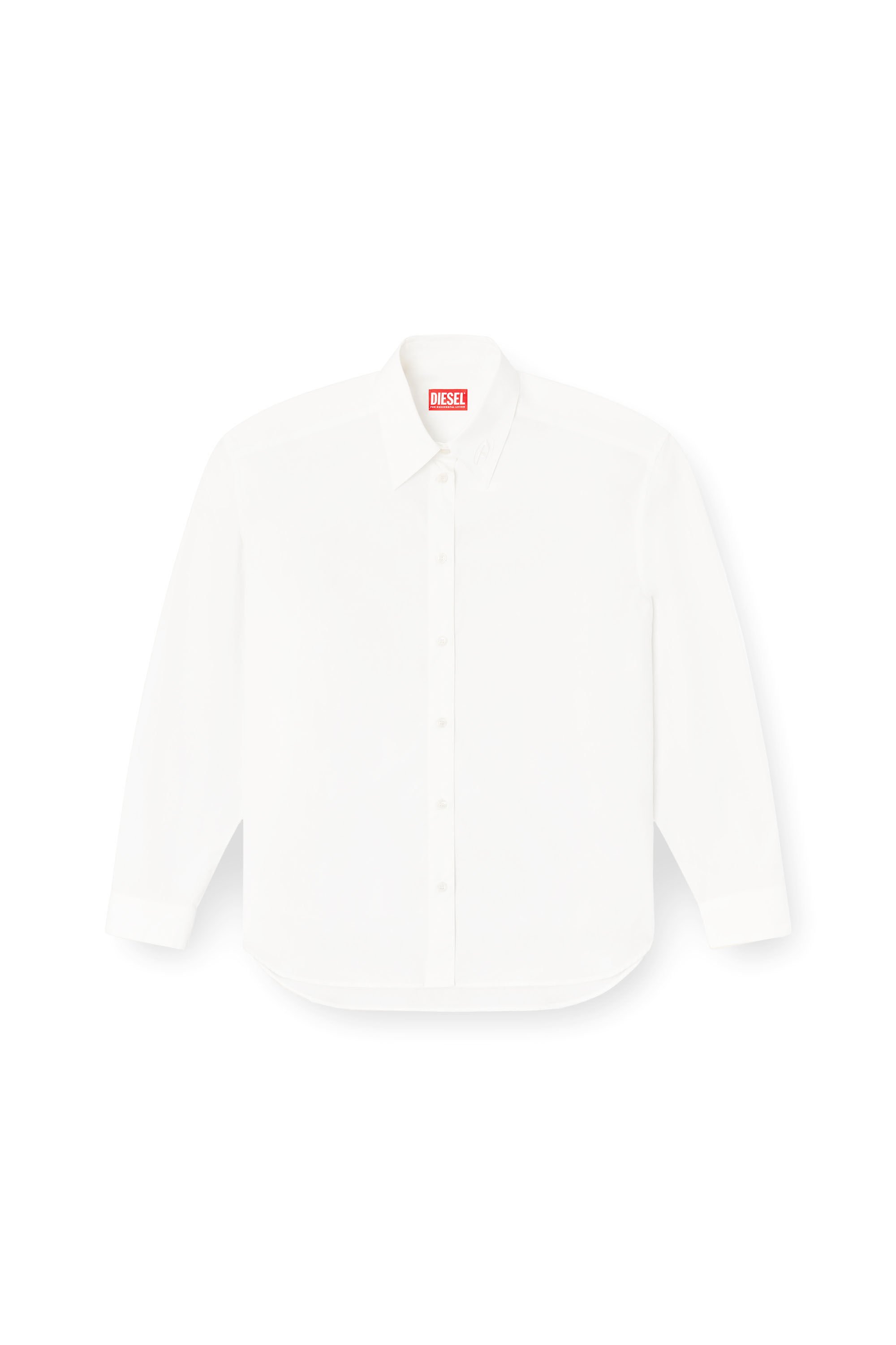 Diesel - S-SIMPLY-C-WN-R1, Female's シャツ in ホワイト - 2