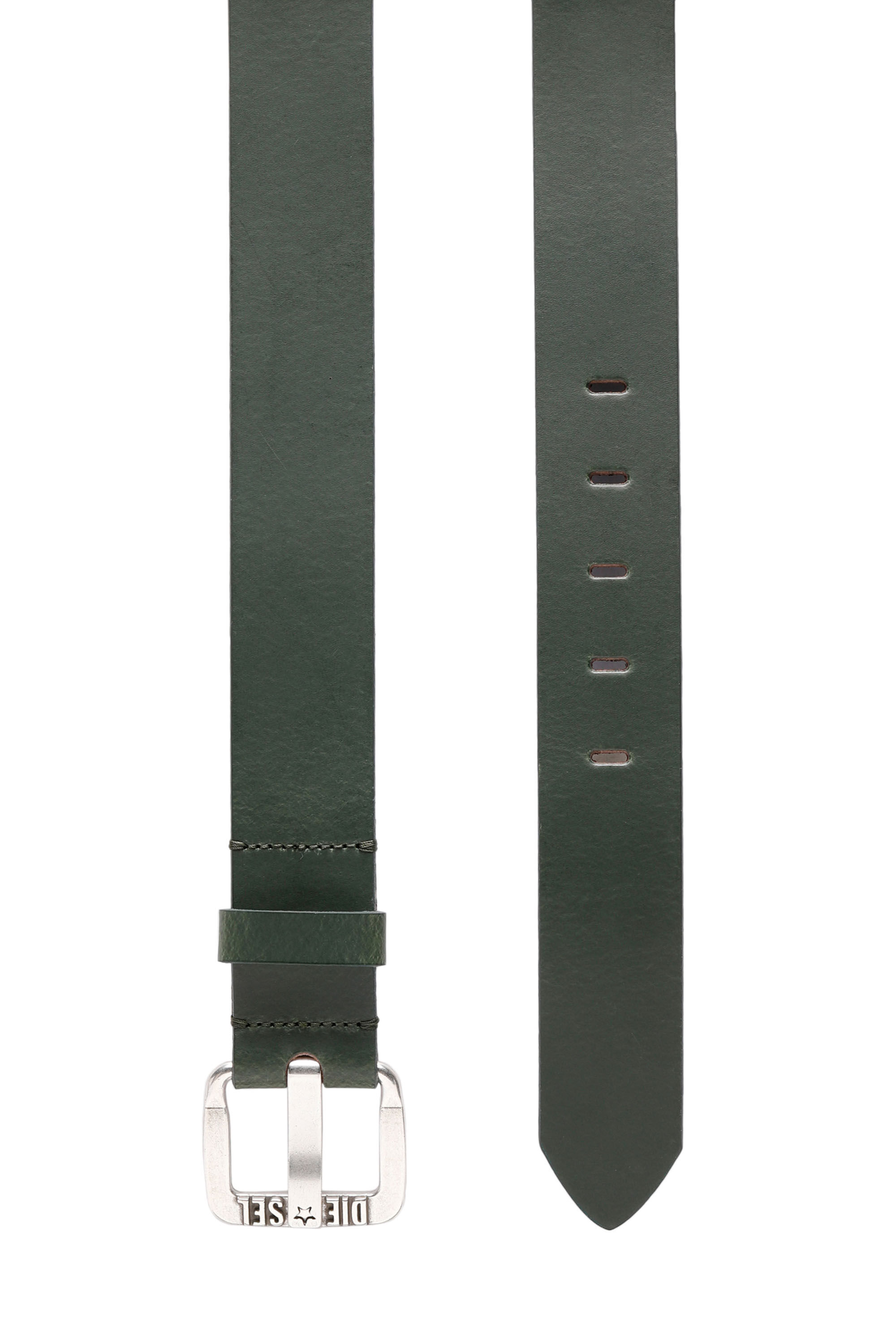 Diesel - B-STAR II, Male's レザーベルト in グリーン - 3