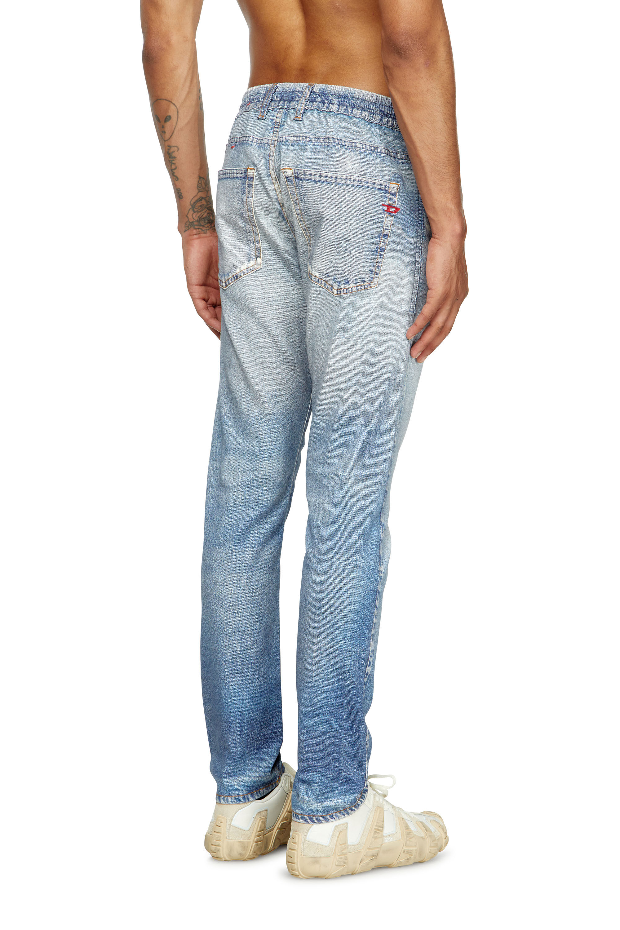 Diesel - Male's Regular 2030 D-Krooley Joggjeans® 068RX, ライトブルー - 4