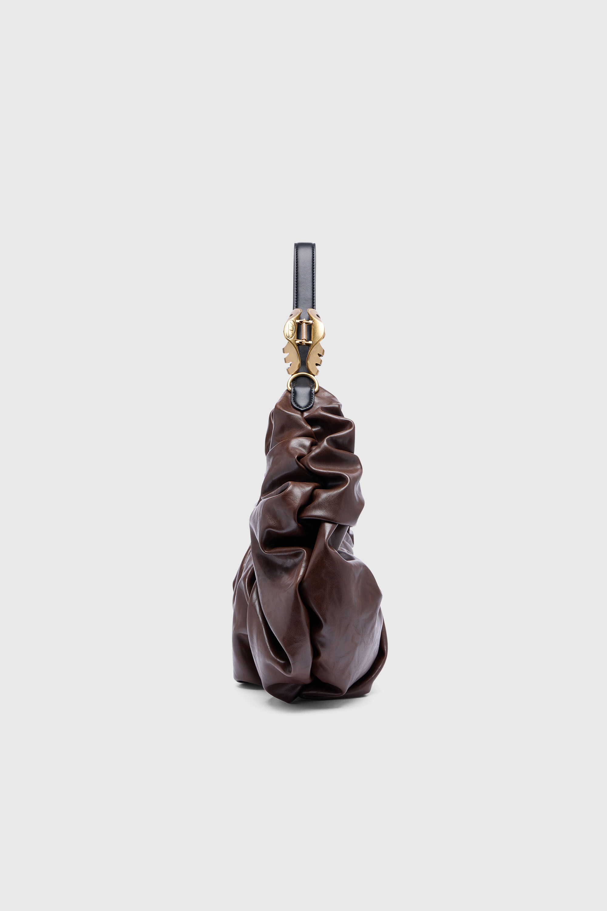 Diesel - GRAB-D HOBO L, Female's ホーボーバッグ L in ブラウン - 4