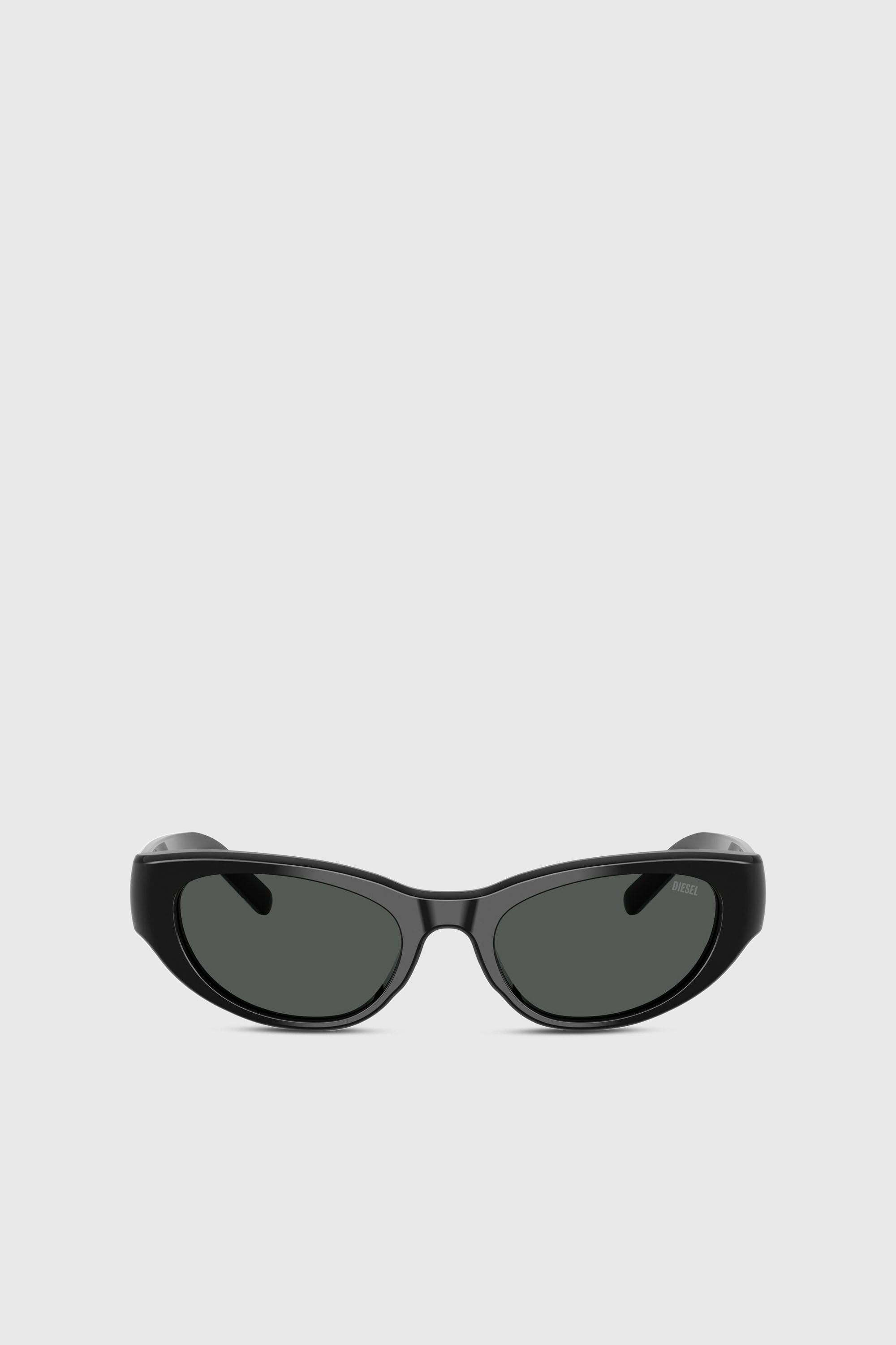 Diesel - 0DL2010U, Unisex's Cat-eye style sunglasses in ブラック - 1