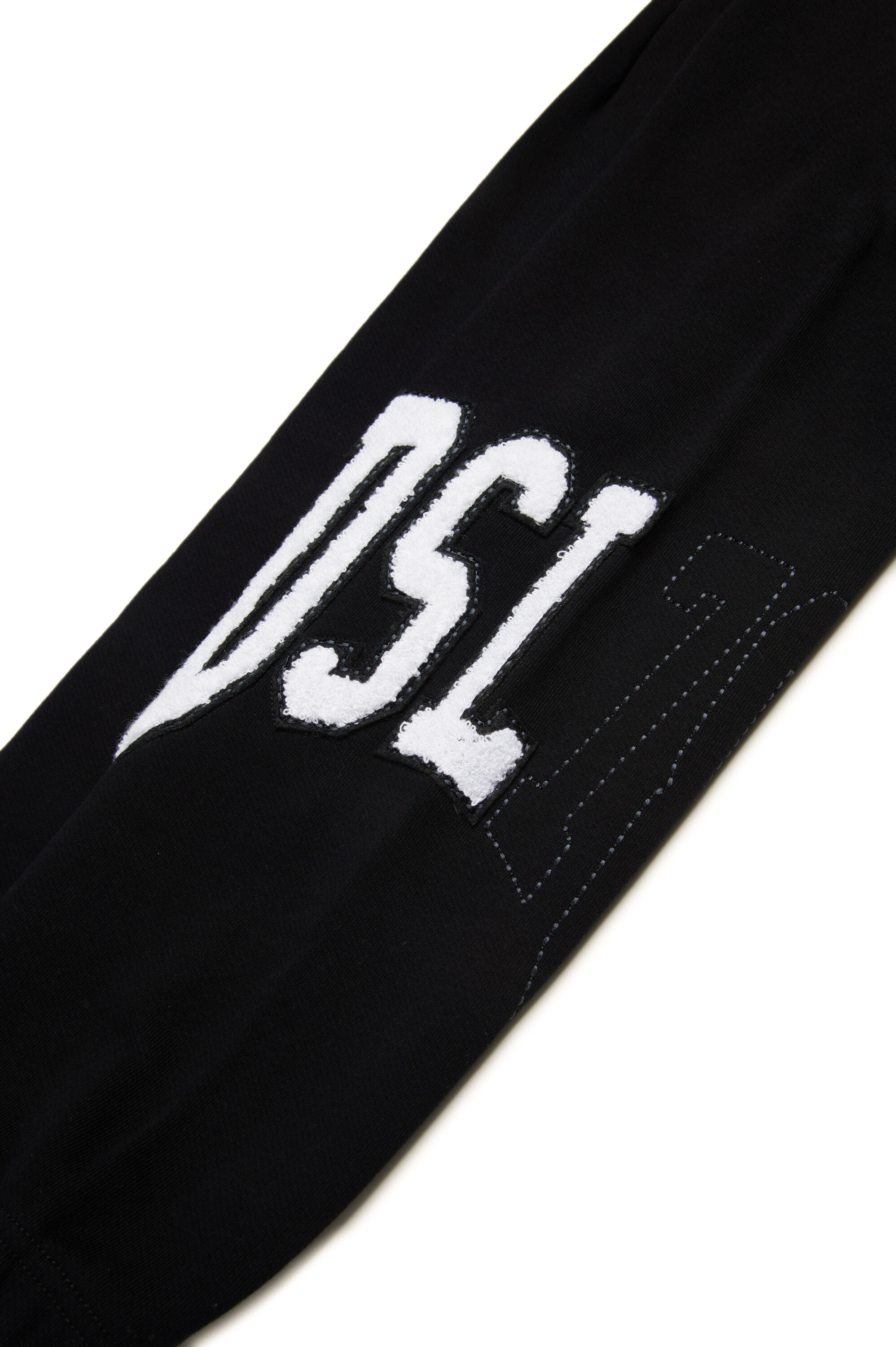Diesel - PMARCHI, Male's Sweatpants with collegiate-style logo in ブラック - 4