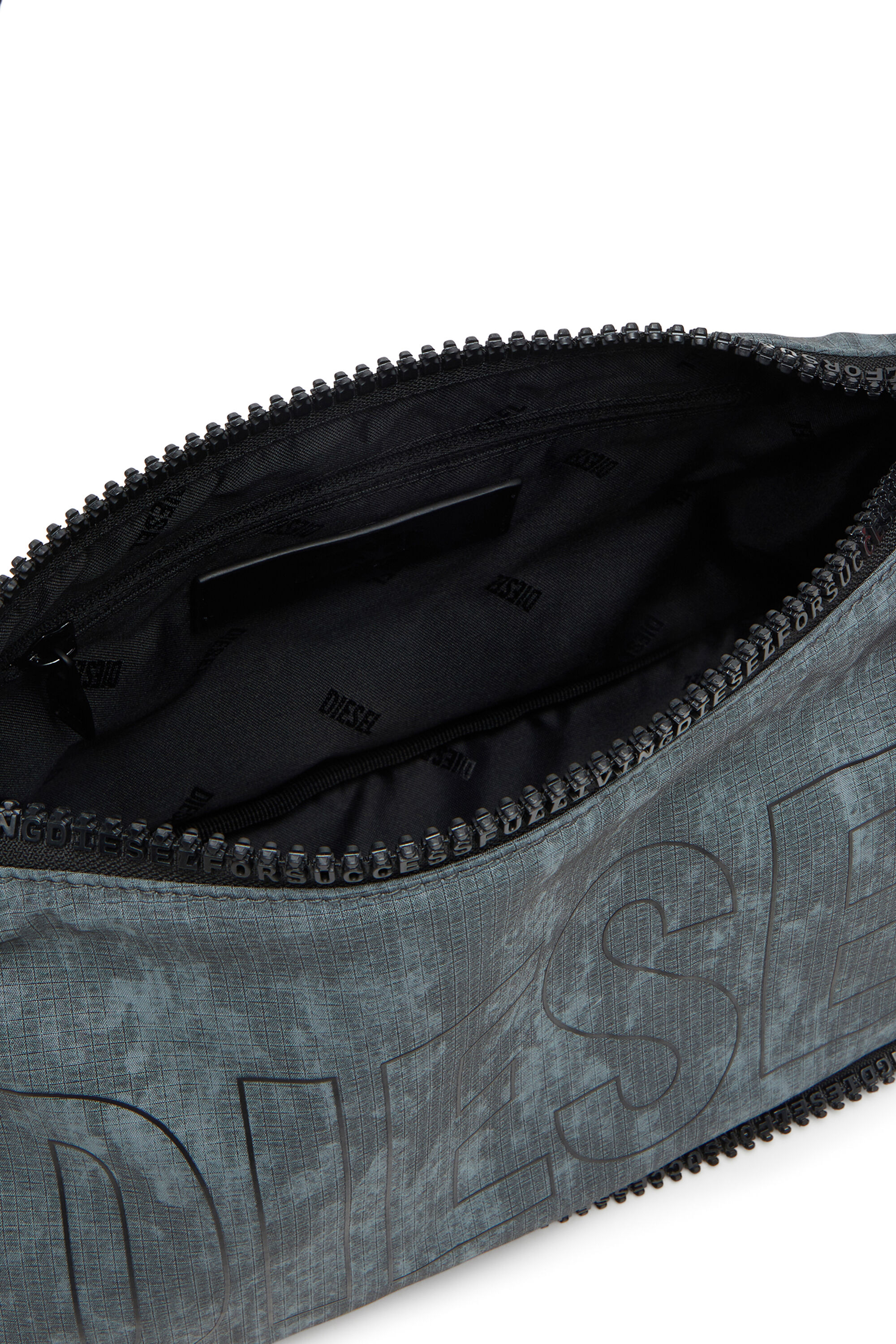 ZIP-D CROSSBODY BAG X クロスボディバッグ｜グレー｜ウィメンズ｜DIESEL