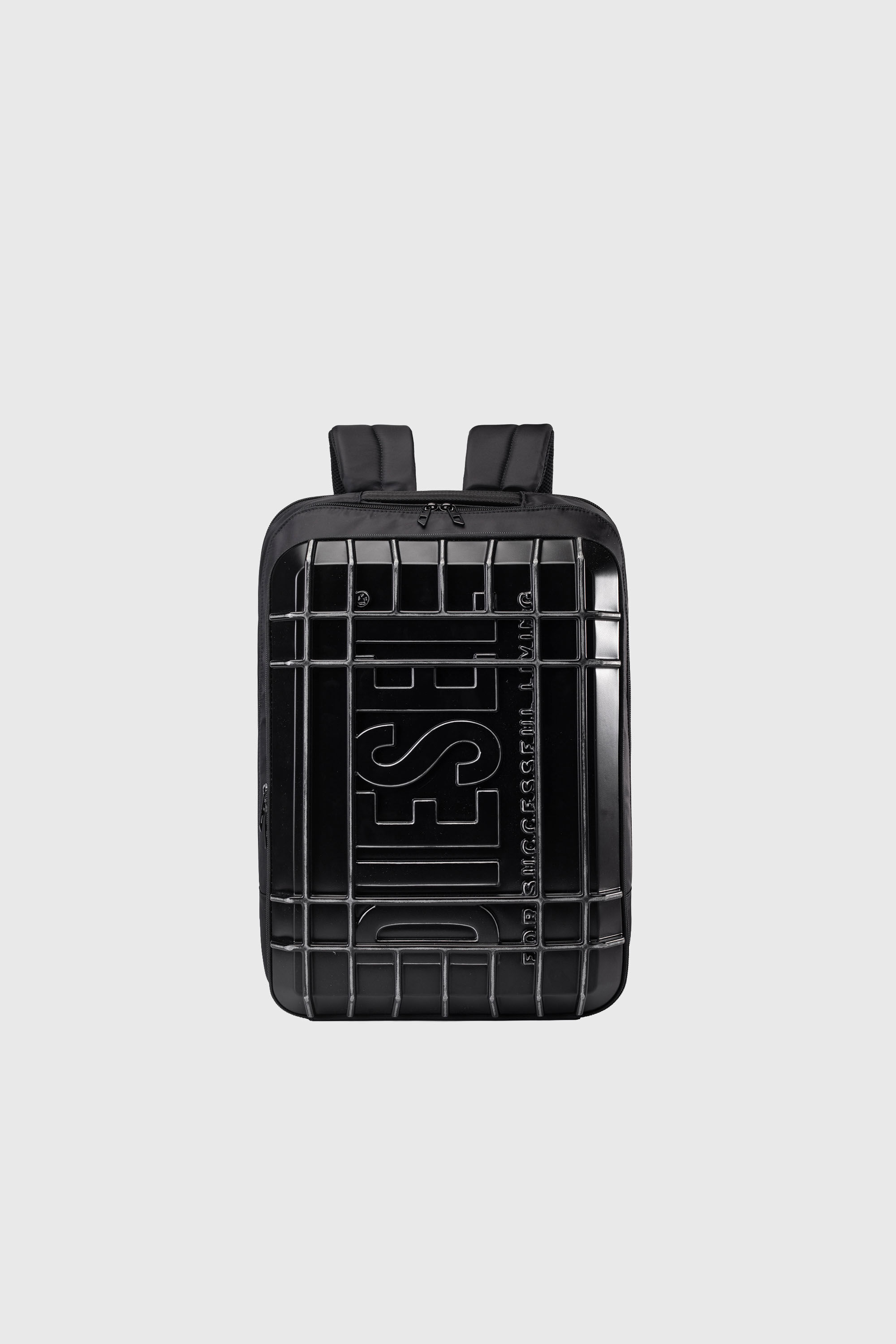 Diesel - DIESEL PC STRONG IMAGE BACKPACK- DSB005, Unisex's Rugged travel backpack in ブラック - 2