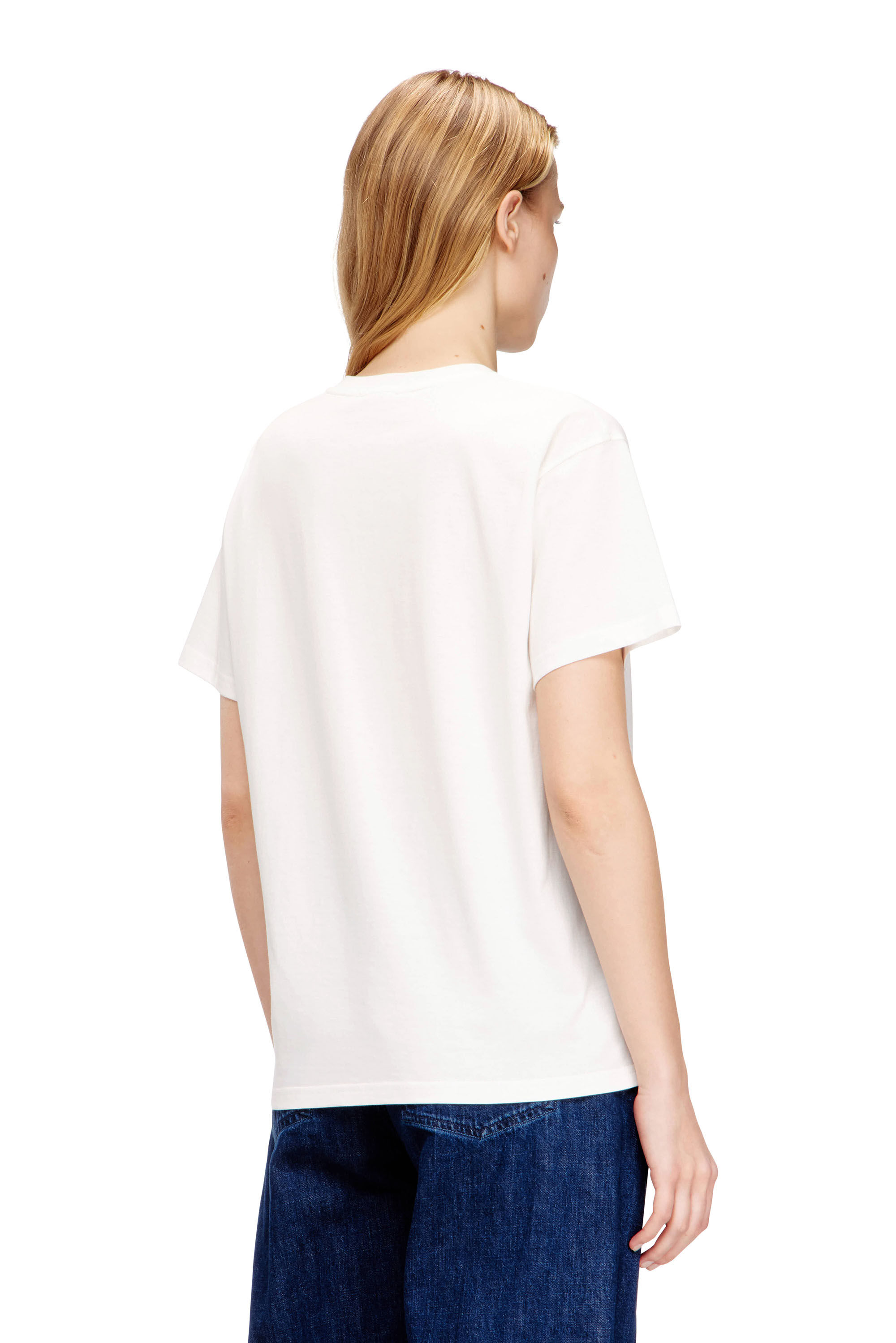 （新品未使用）I'm in ホワイト ミニ　ティシャツS size T-NORMY-S17 Tシャツ｜ホワイト｜ウィメンズ｜DIESEL