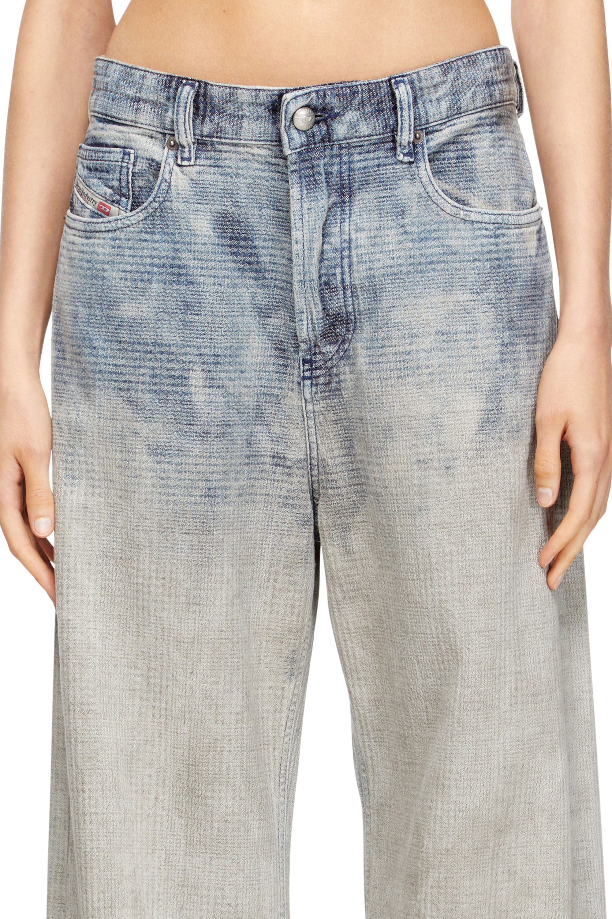 Diesel - Female's Relaxed Jeans 1996 D-Sire 09N93, ミディアムブルー - 5