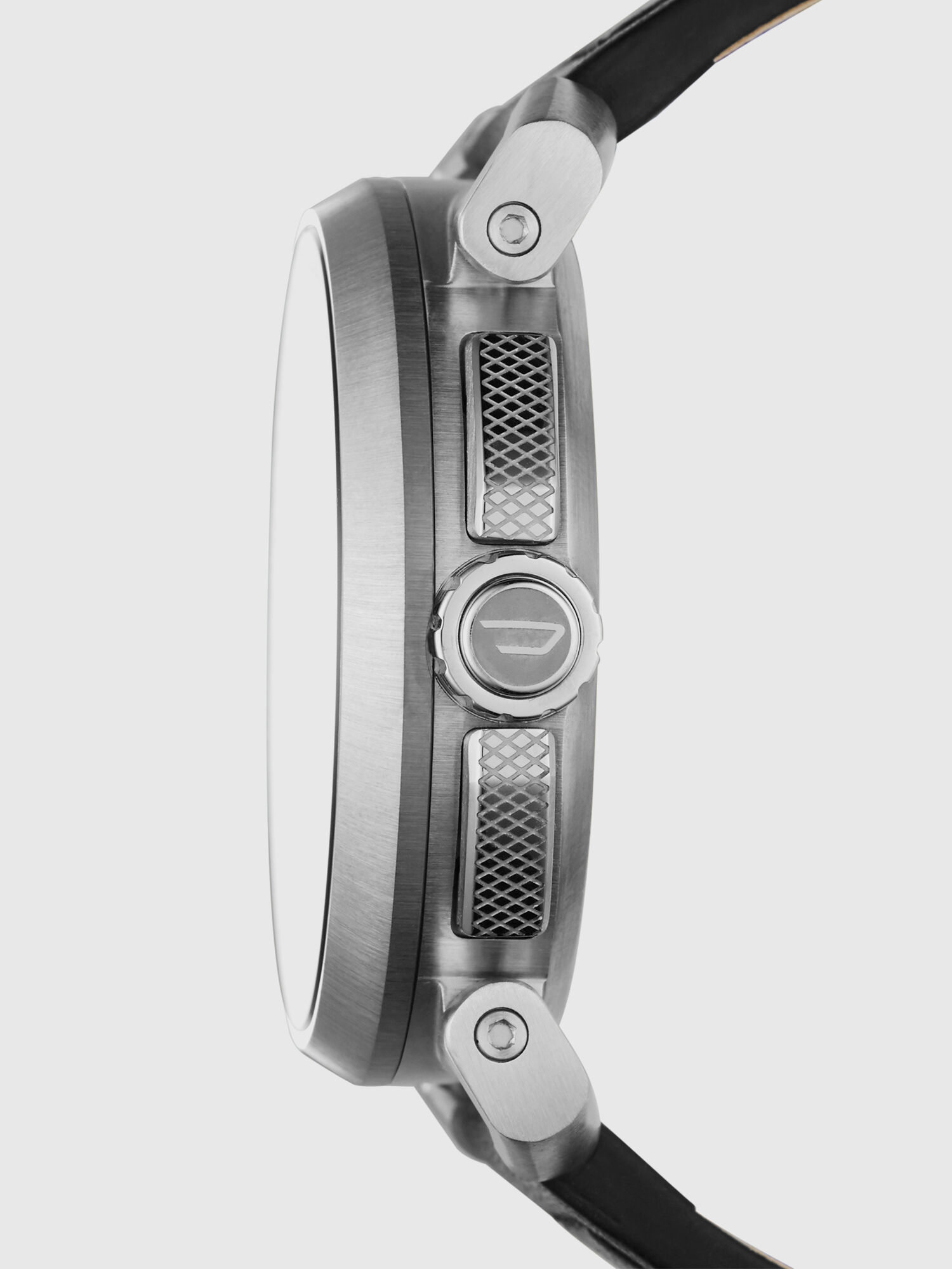 Diesel - DT1000, Unisex's Padded strap hybrid smartwatch, 47 mm in ブラック - 3