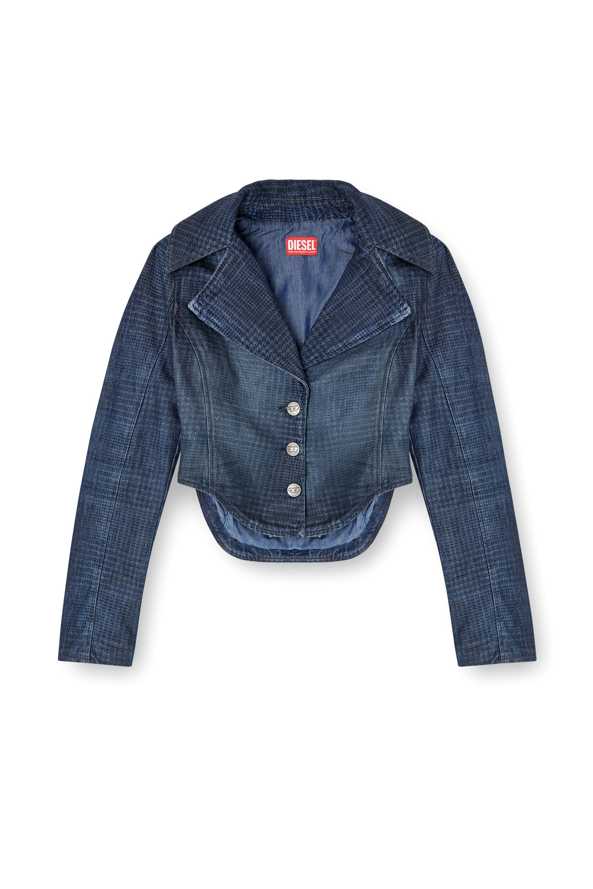 DIESEL ディーゼル トラックジャケット デニム DE-ALI-S デニムジャケット｜ブルー｜ウィメンズ｜DIESEL