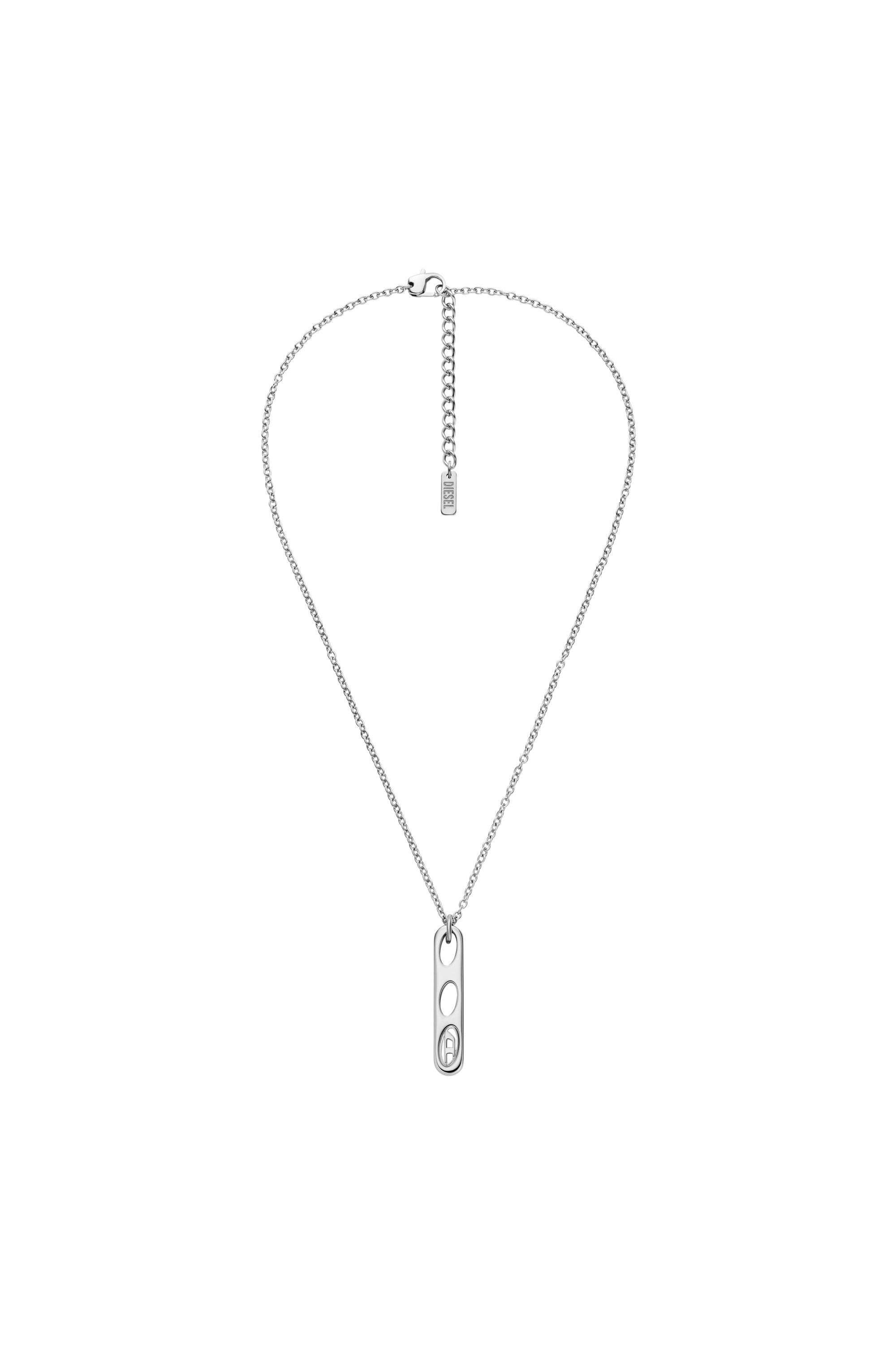 Diesel - DX166240 JEWELLERY, Unisex's Stainless Steel Pendant Necklace in シルバー - 1