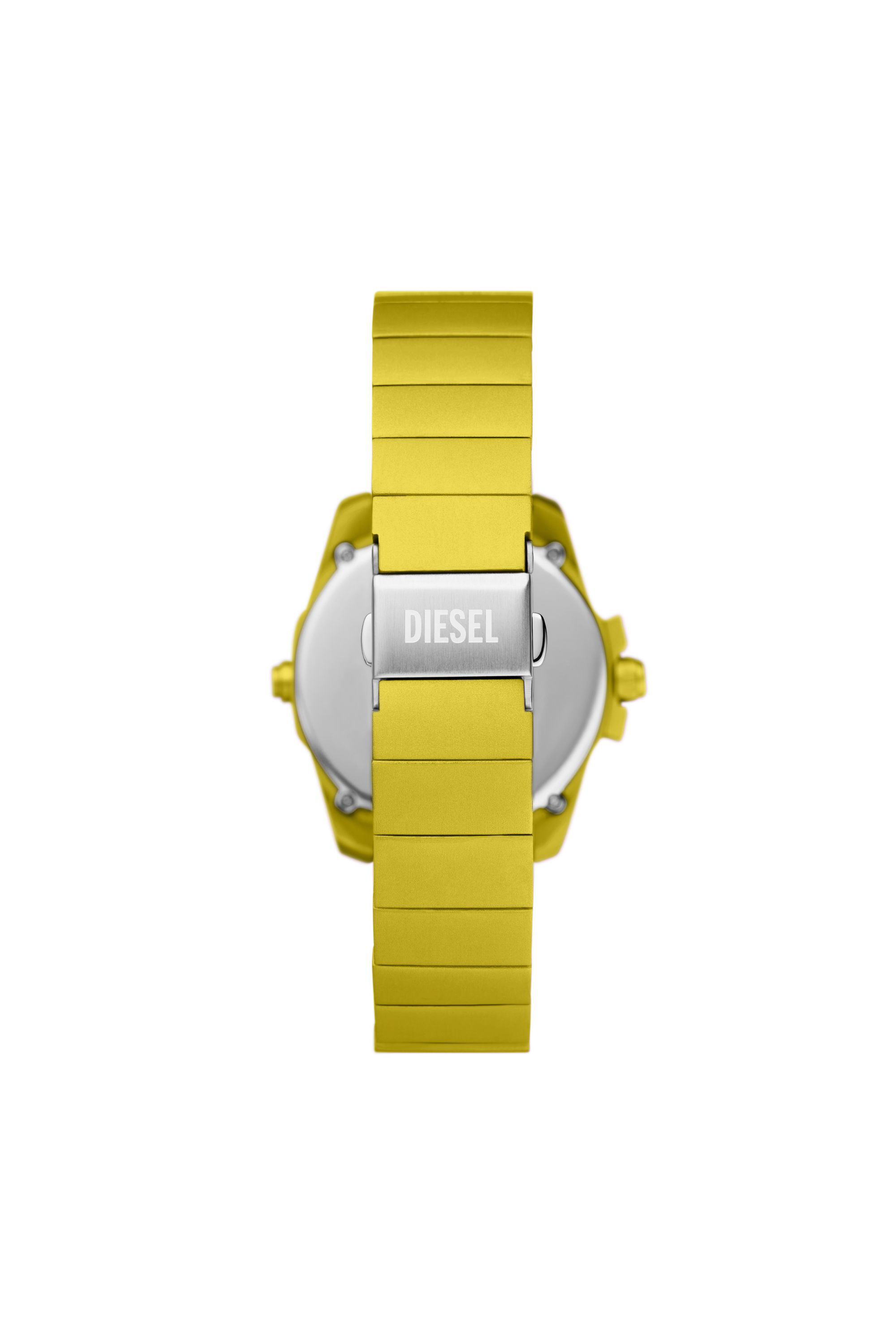Diesel - DZ2207 WATCH, Male's Baby chief digital yellow aluminum watch in Yellow - 2