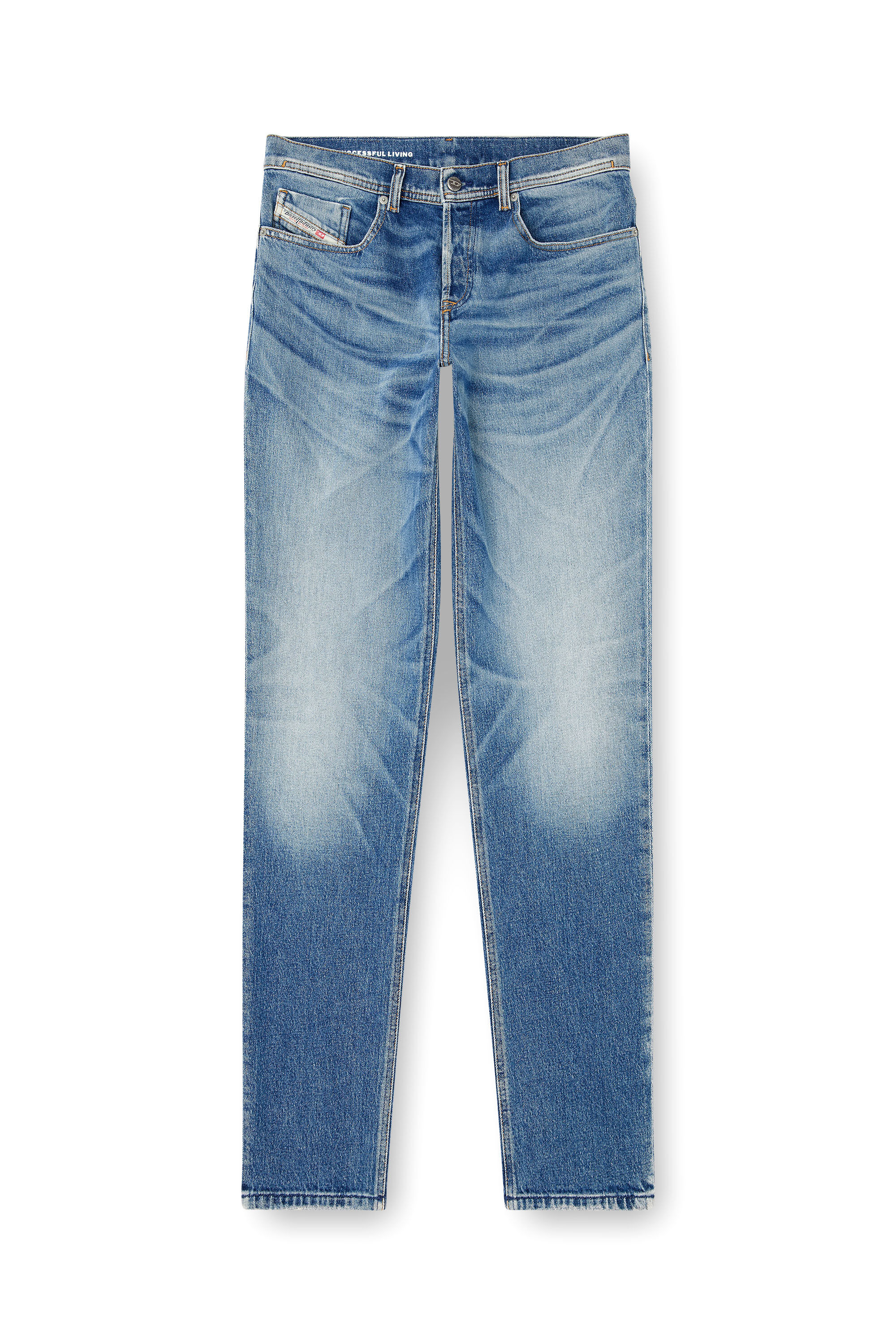 Diesel - Male's Regular Jeans 2023 D-Finitive 09M12, ミディアムブルー - 2