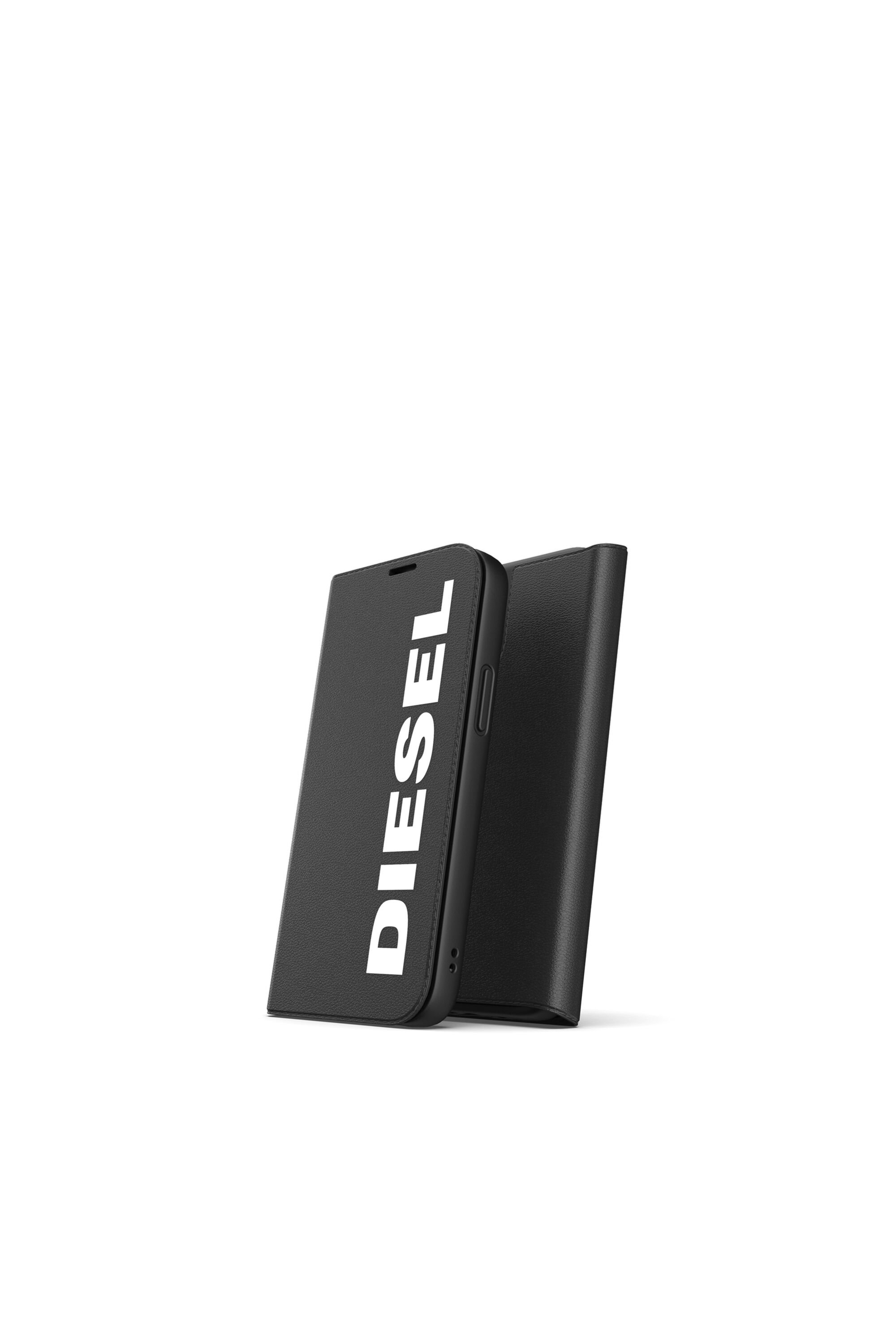 Diesel - 42485 BOOKLET CASE, Unisex's iPhone 12 mini　ケース in ブラック - 3