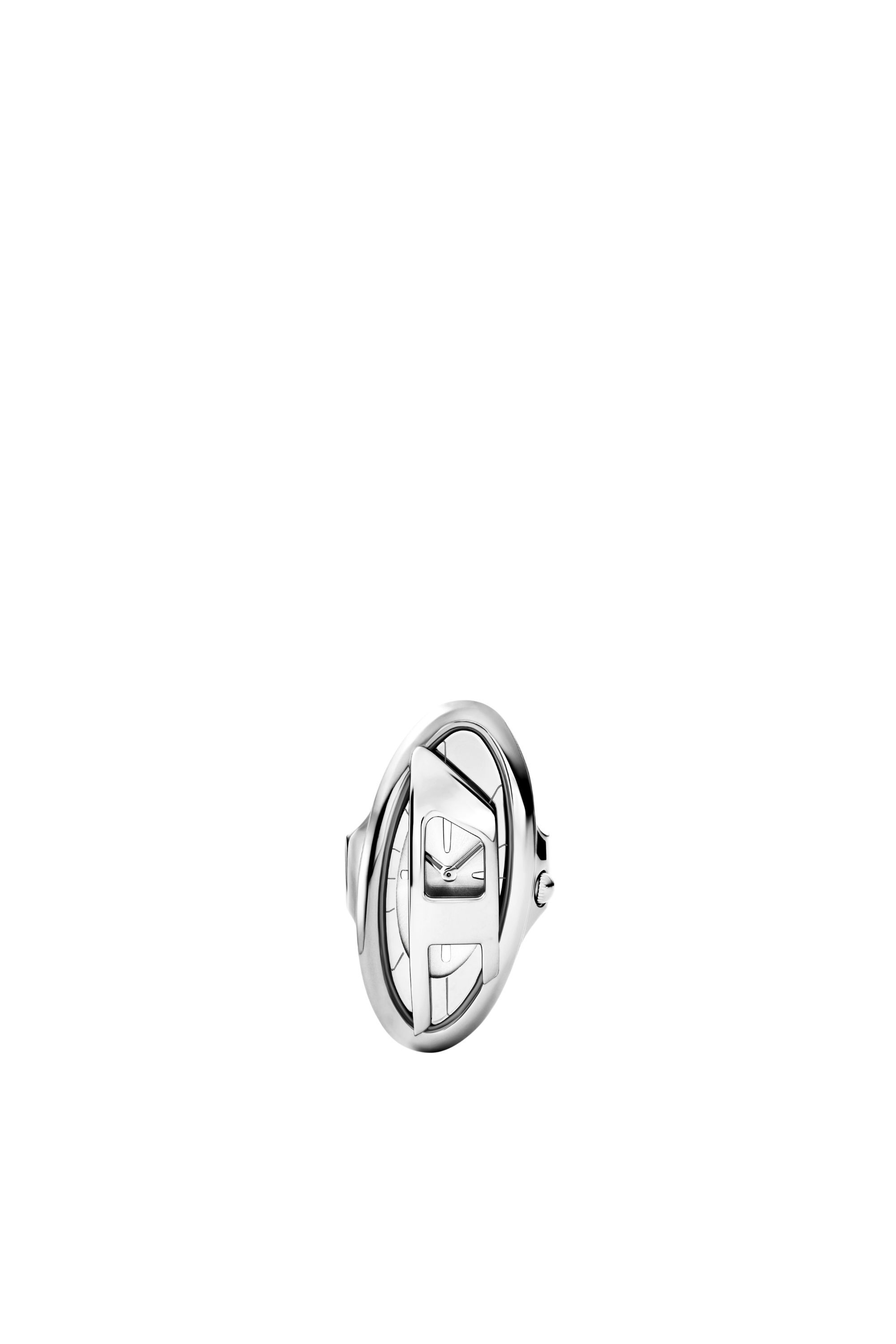Diesel - DZ5623 WATCH, Female's D-Era stainless steel ring watch in シルバー - 2