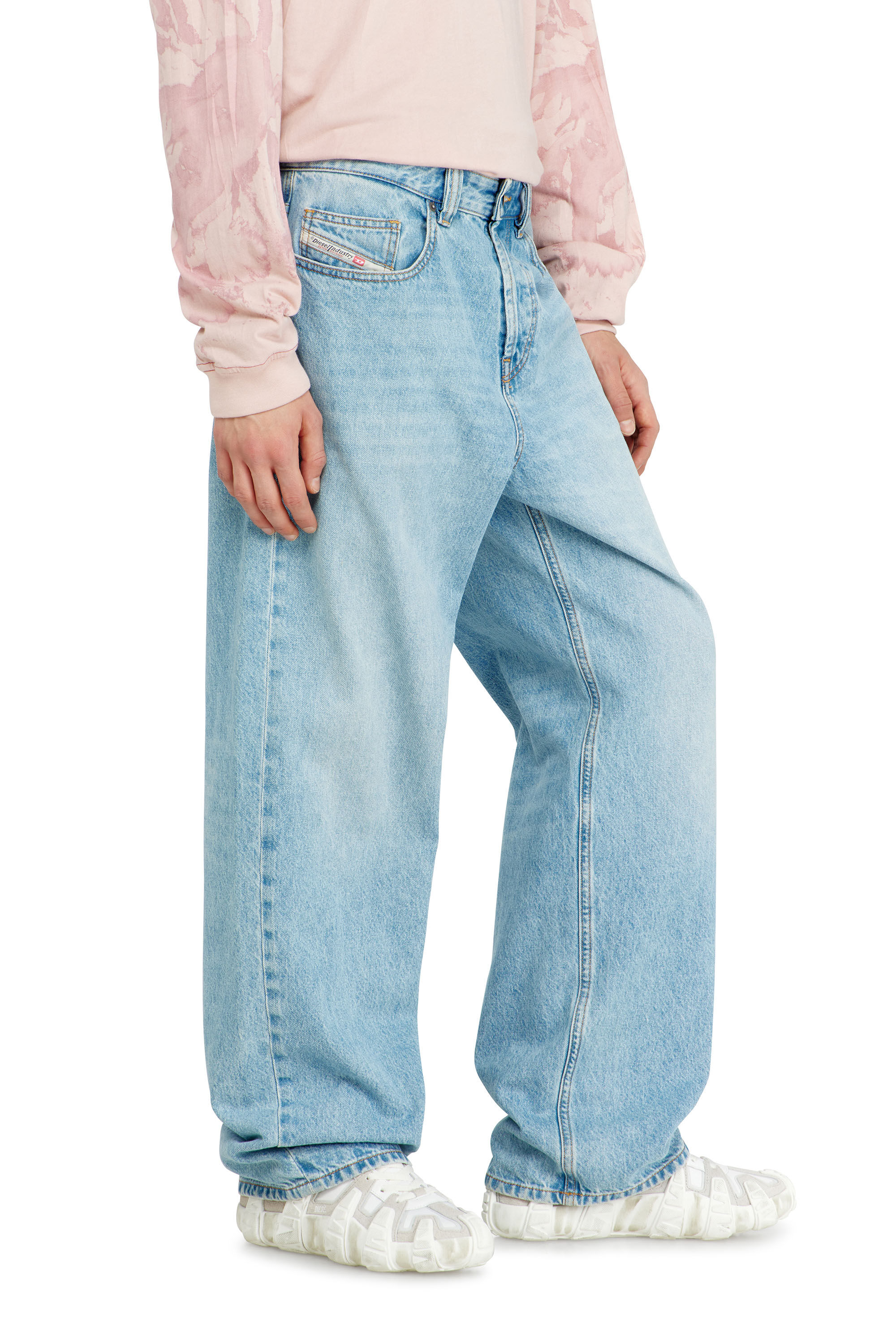 Relaxed Jeans ローウエスト 2001 D-Macro | ライトブルー | メンズ