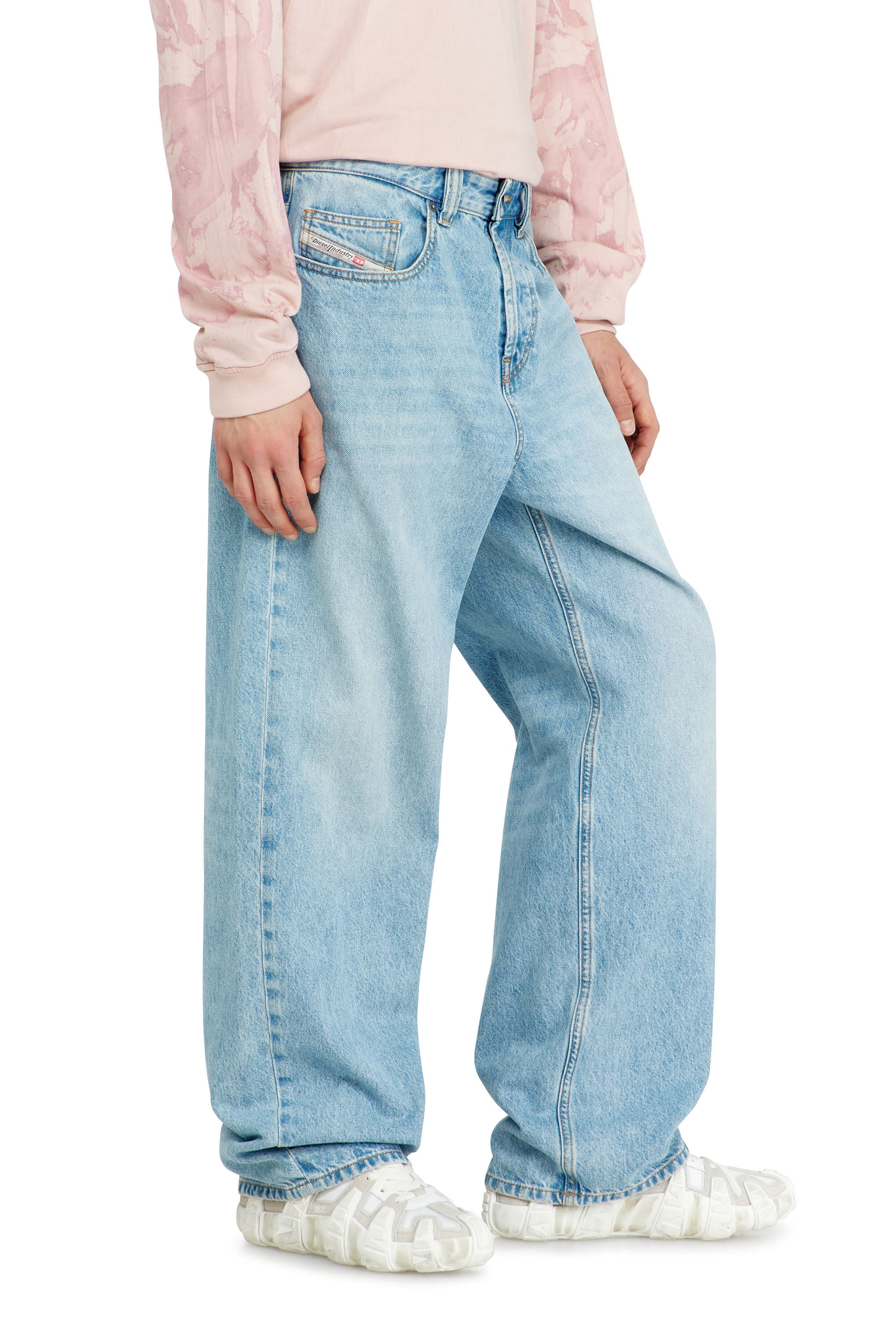 Diesel - Male's Relaxed Jeans 2001 D-Macro 09I29, ライトブルー - 7