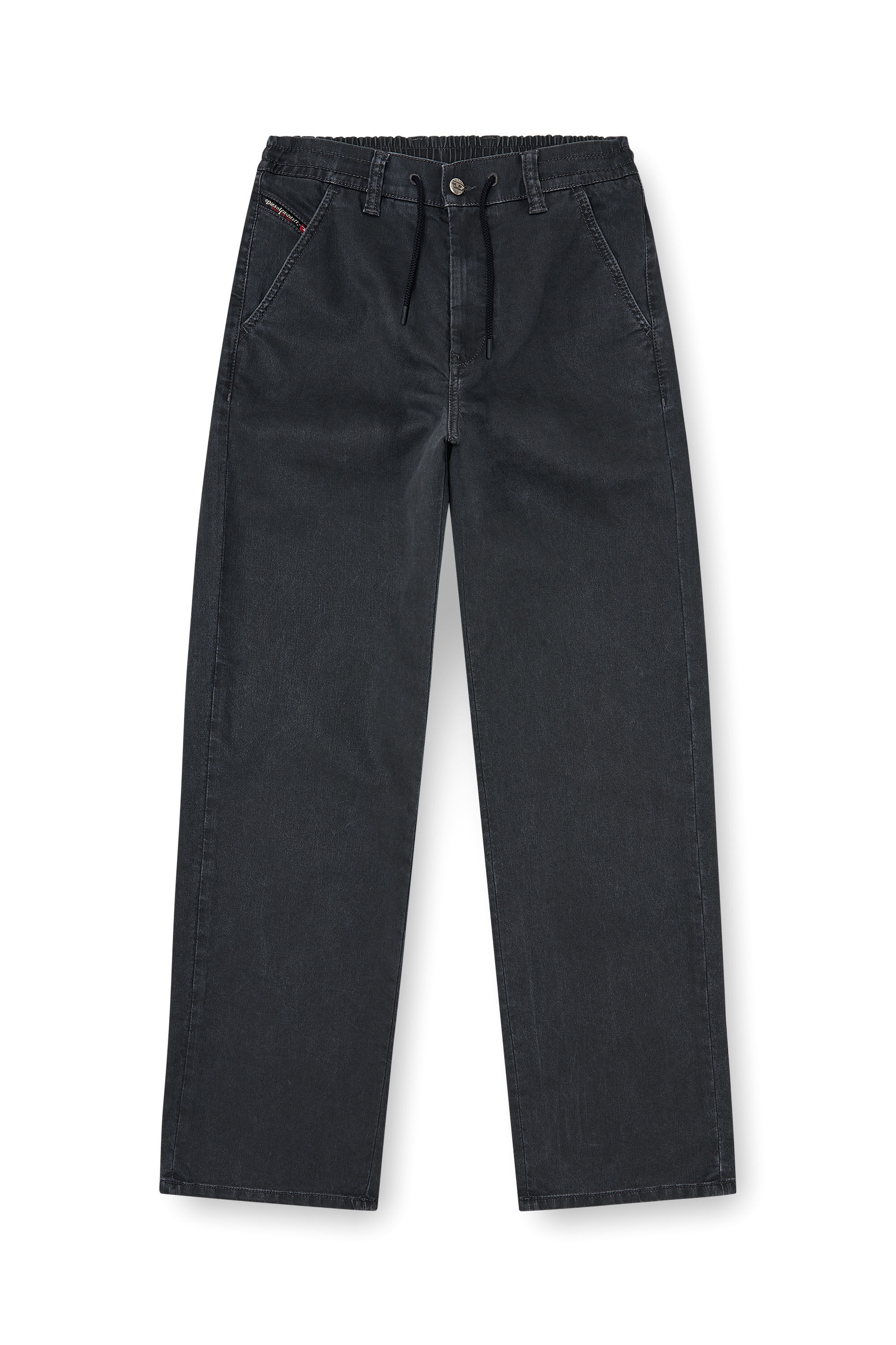 Diesel - Unisex's Regular D-Phant-chino Joggjeans&reg; 09P01, ブラック/ダークグレー - 6