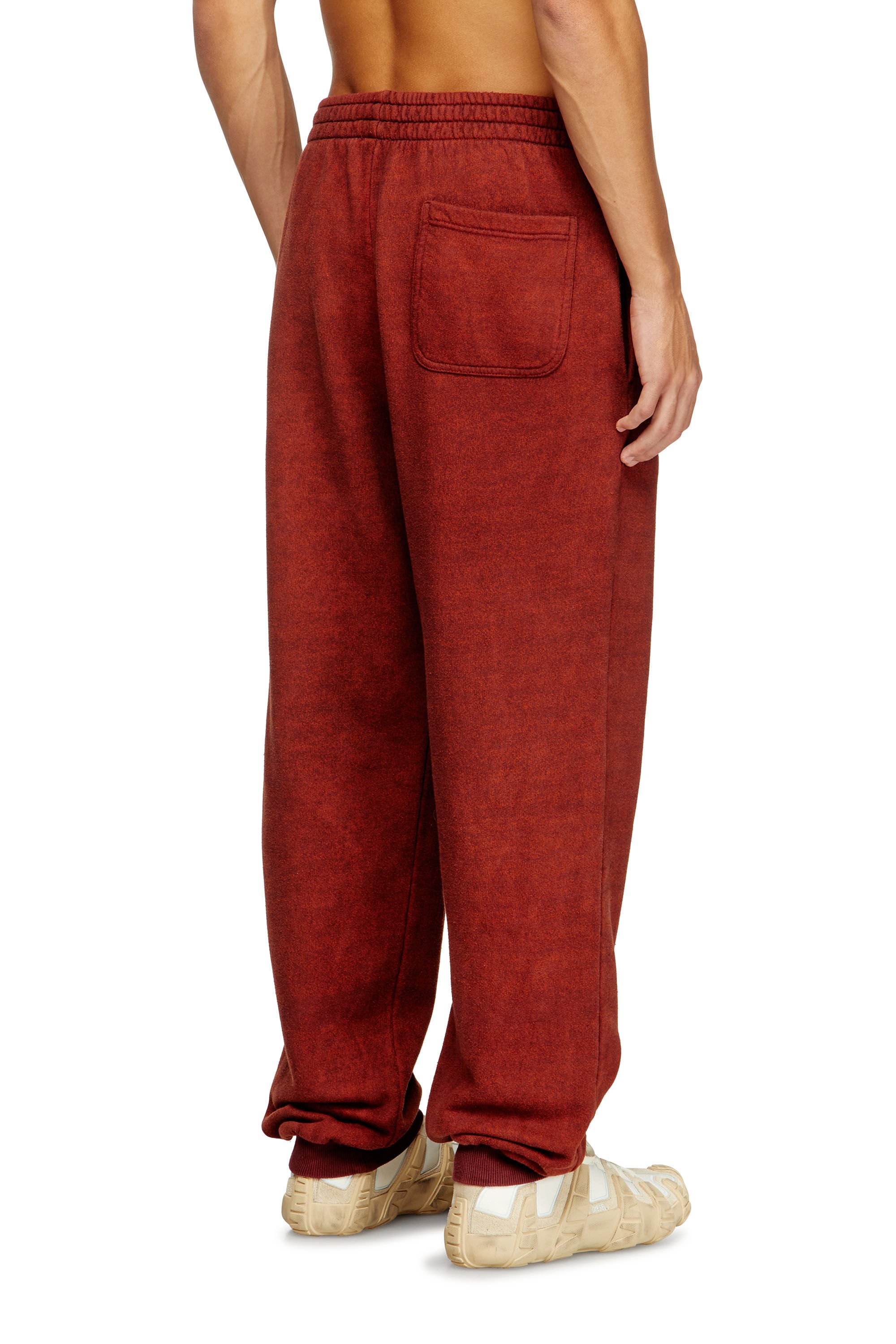 Diesel - P-MARKY-CUFF, Male's スウェットパンツ in レッド - 2