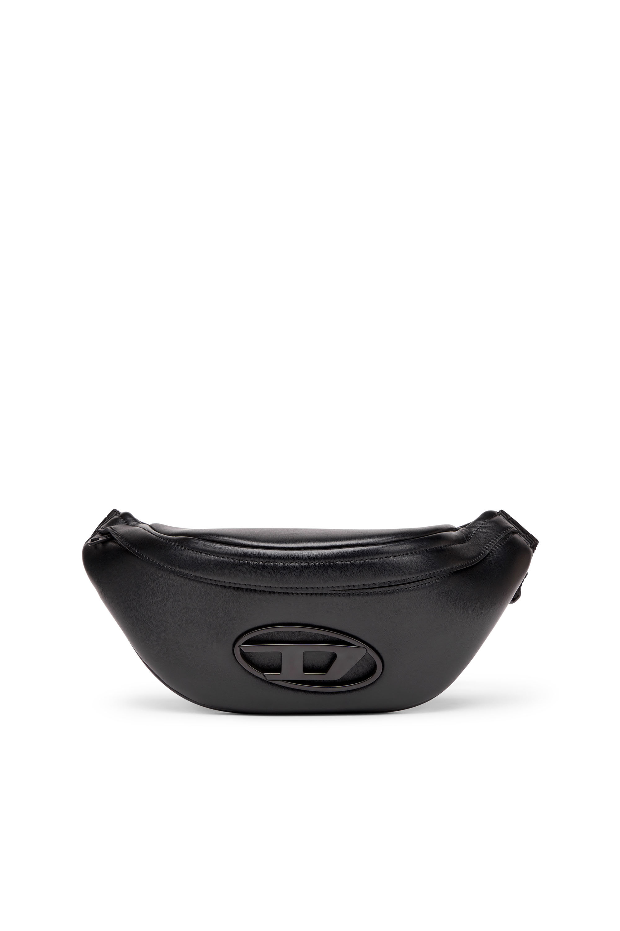 Diesel - HOLI-D BELT BAG M, Male's Holi-D-Belt bag in PU and neoprene in ブラック - 2