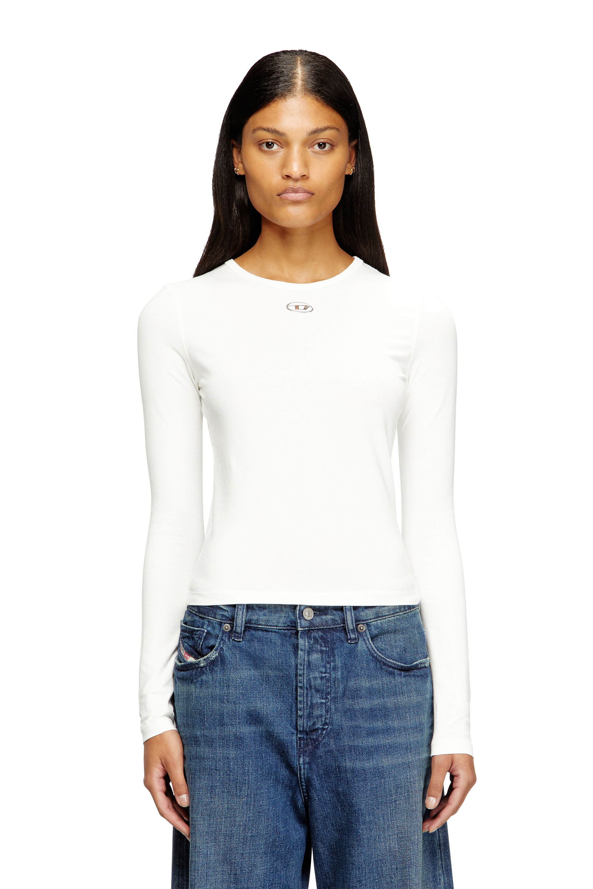 Diesel - T-UNCUTIESLONG-LS-OD, Female's 長袖トップ in null - 3