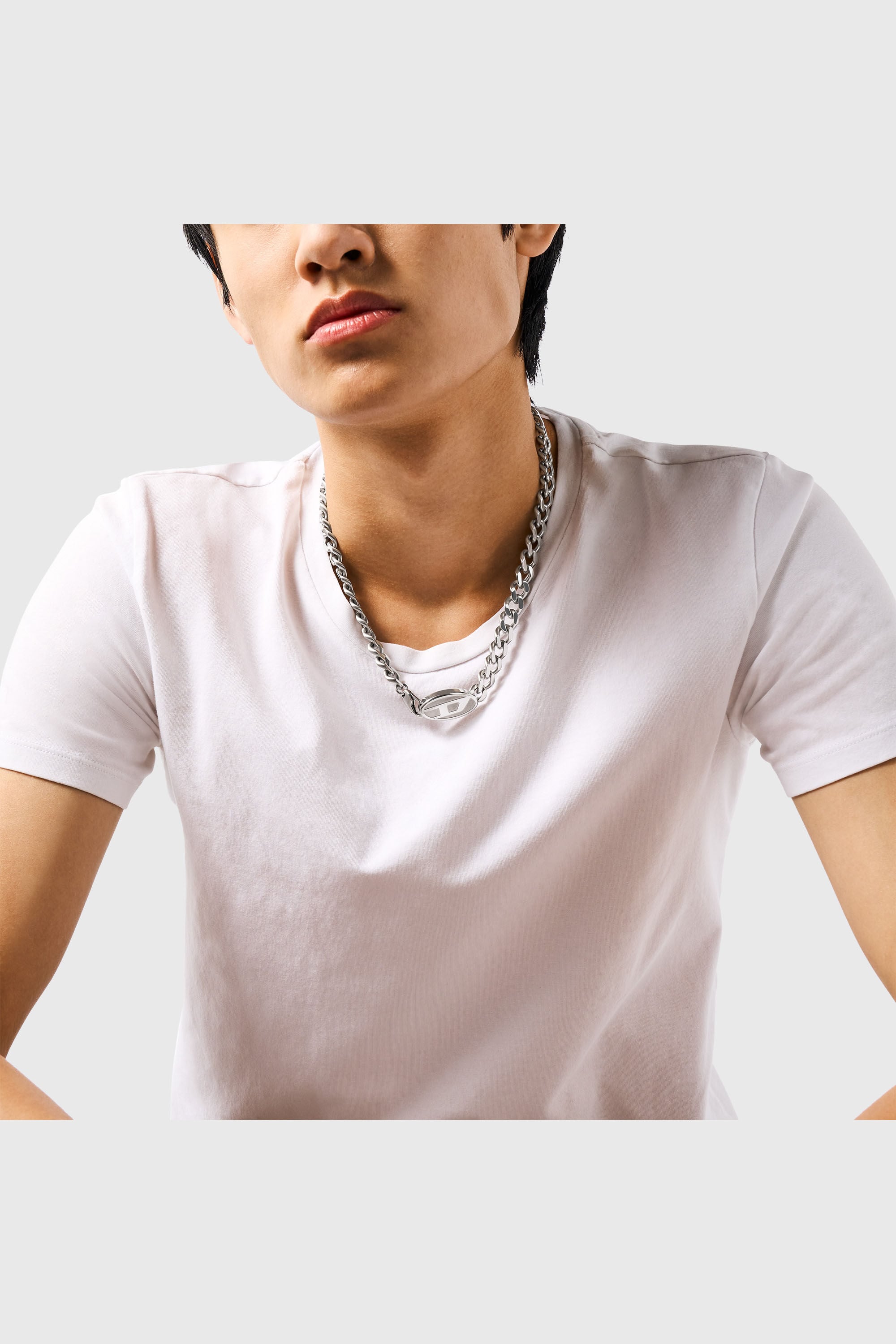 DX1509 ネックレス｜シルバー｜ウィメンズ｜DIESEL