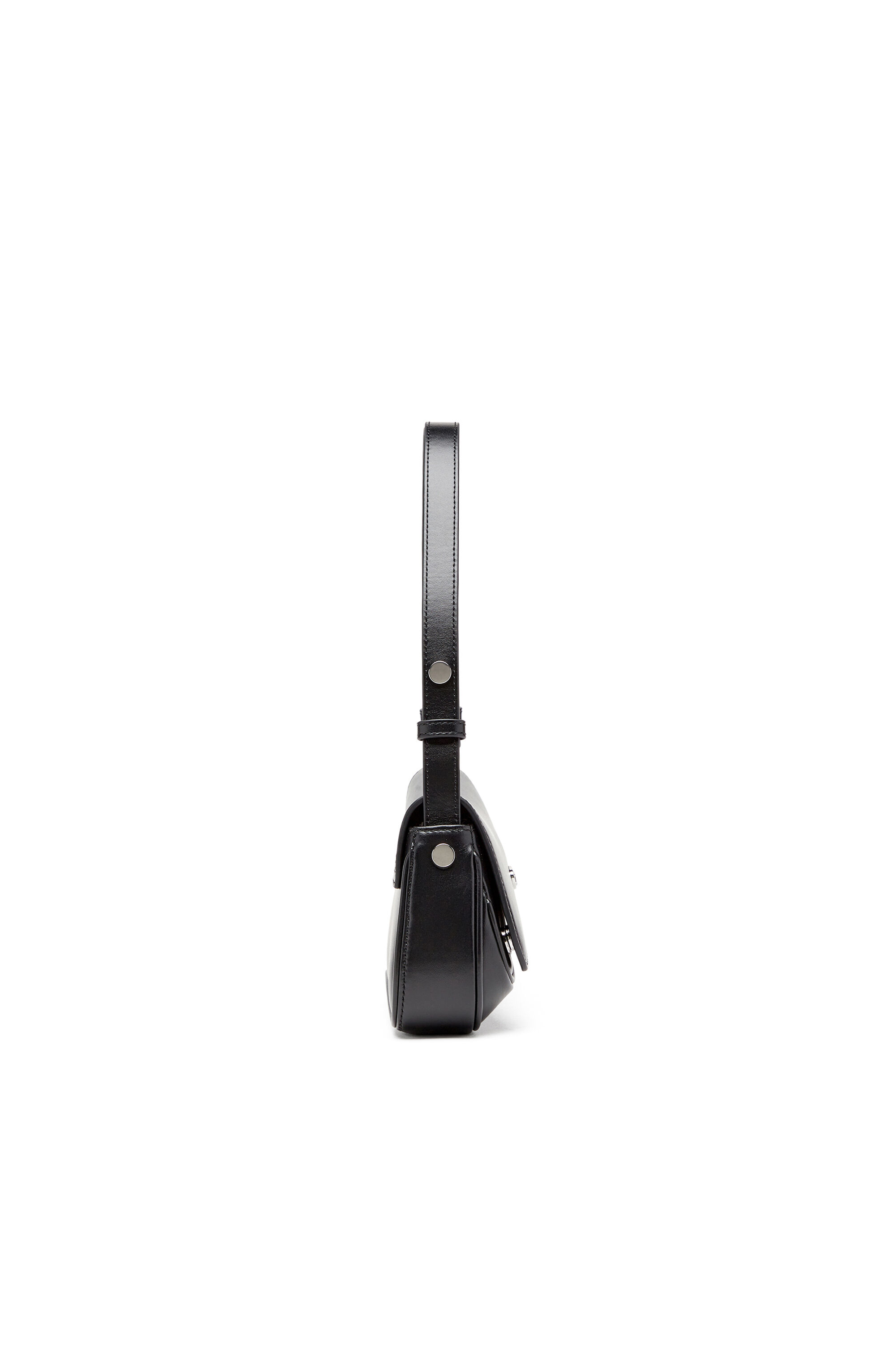Diesel - PLAY CLUTCH, Female's Play-Semi gloss leather shoulder bag in ブラック - 4