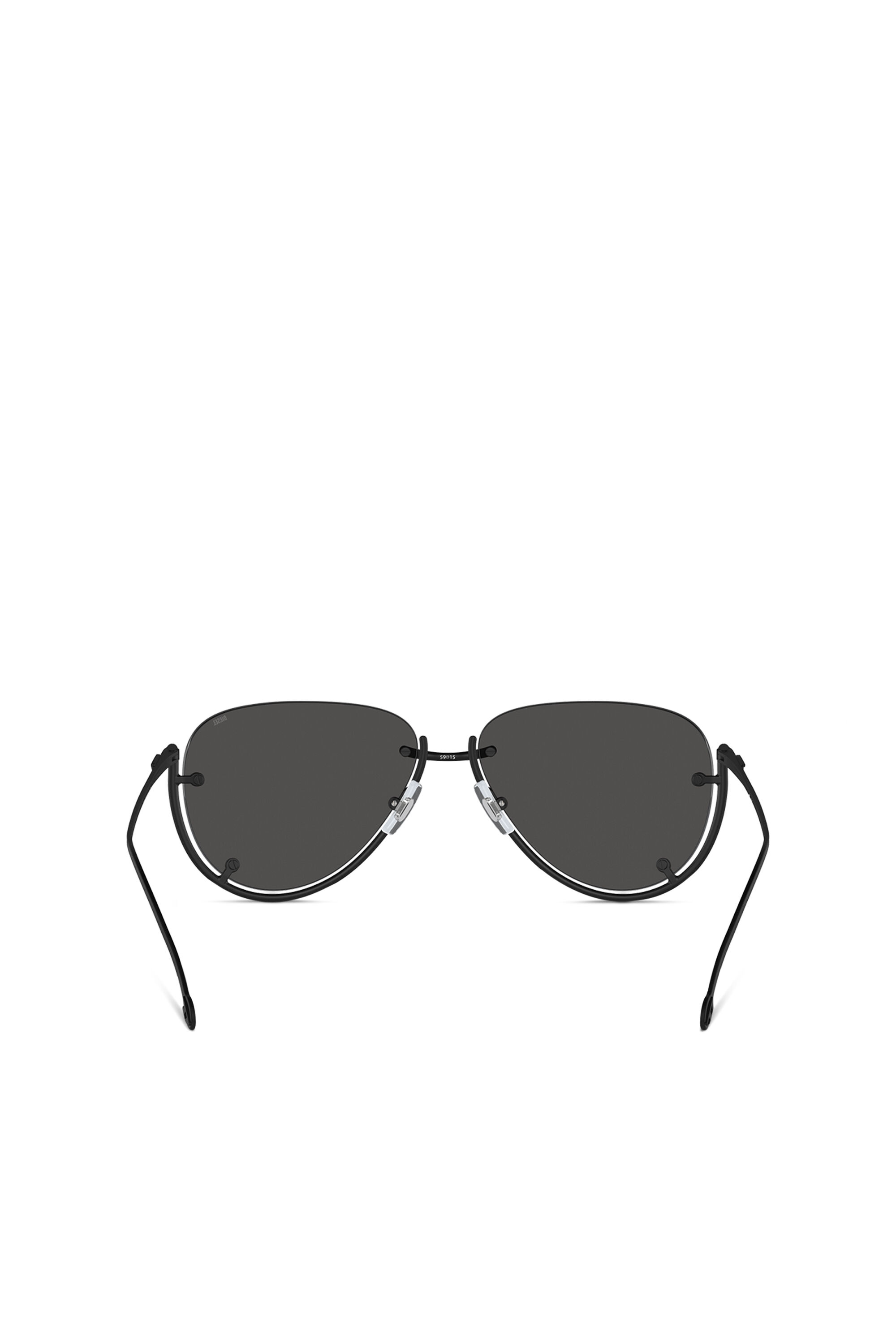 Diesel - 0DL1003, Unisex's サングラス in ブラック - 3