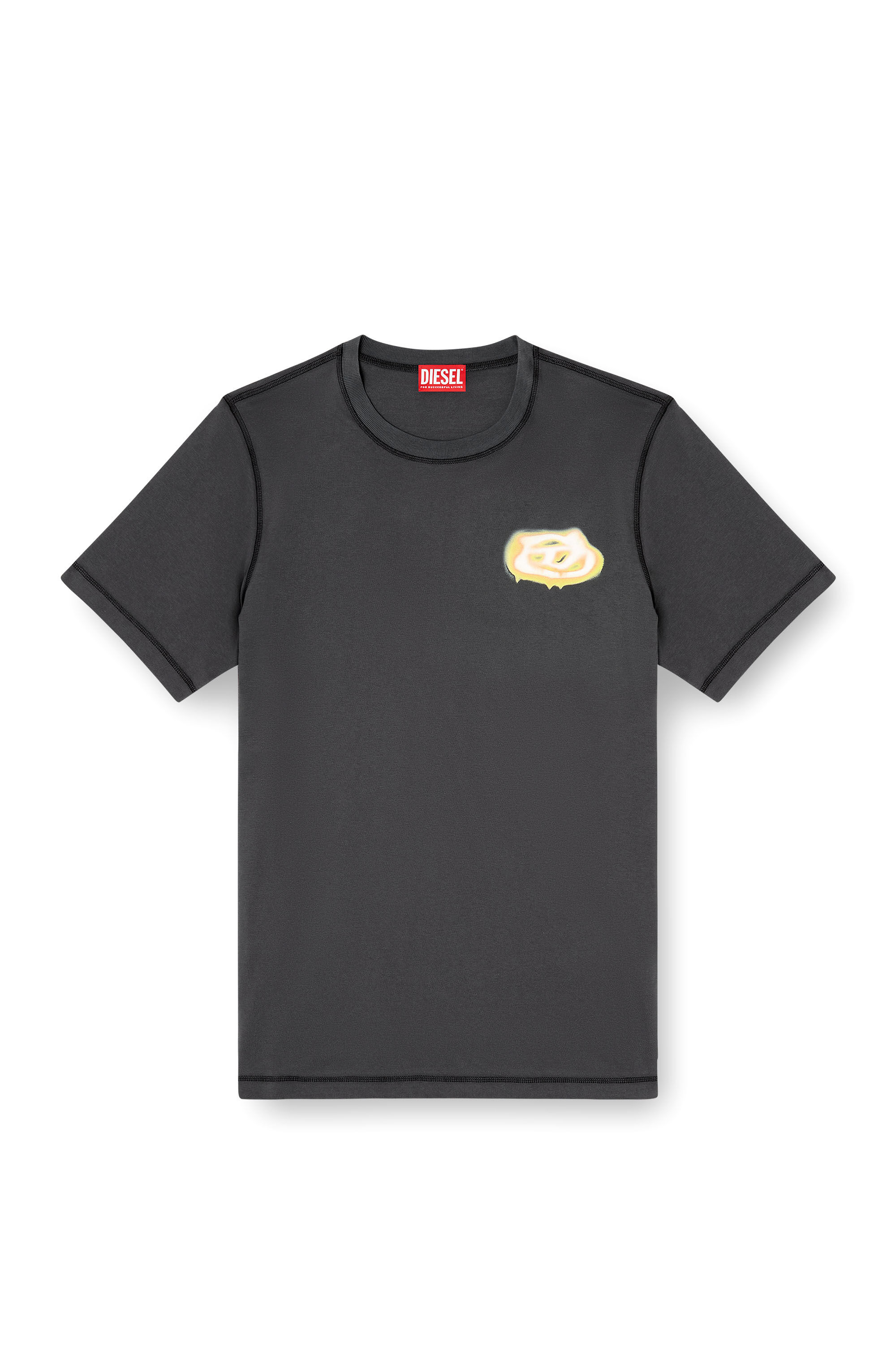 4/15迄大幅値下げ！DIESEL T-ELIN ダークグレー T-ADJUST-V7 Tシャツ｜グレー｜メンズ｜DIESEL