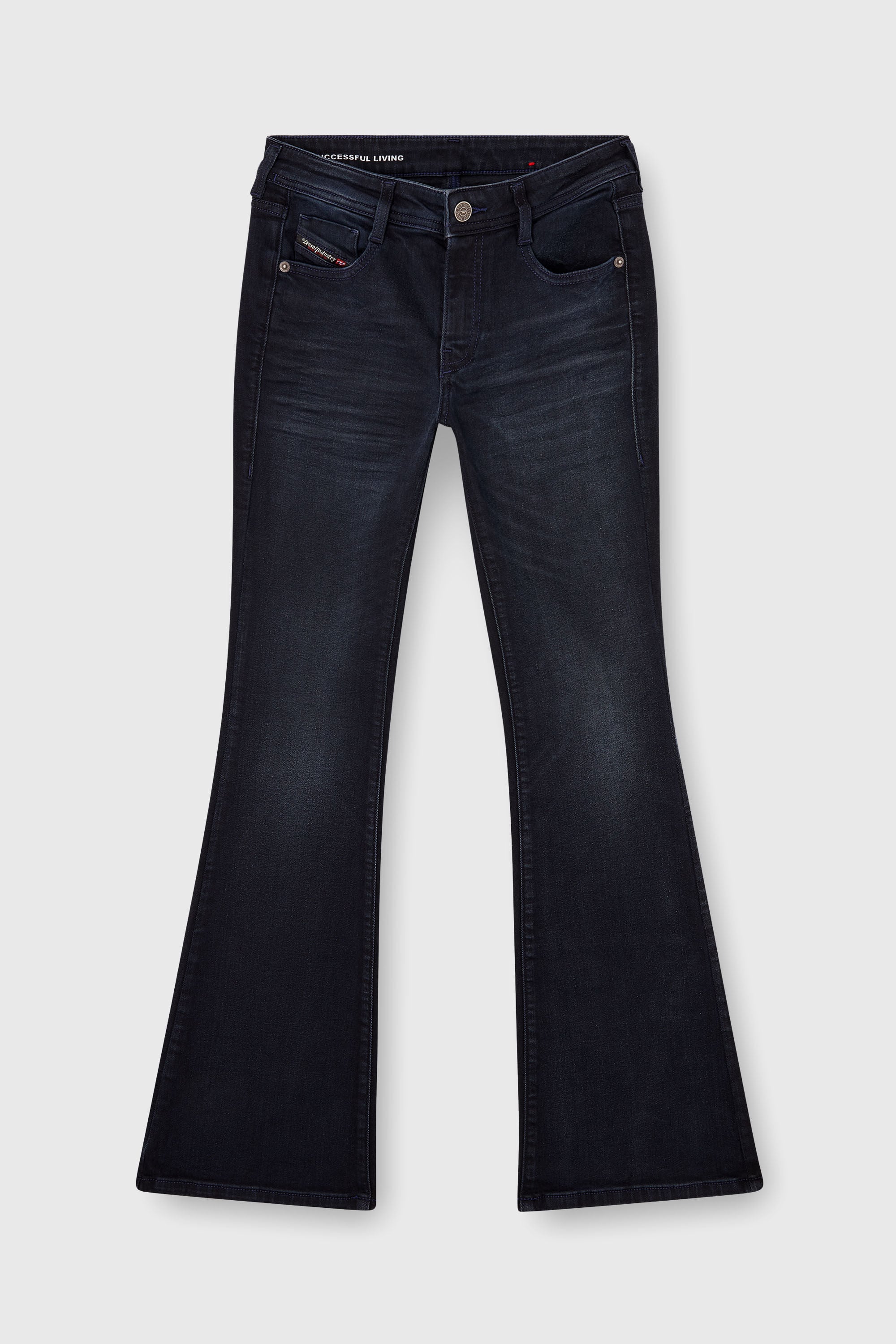 Diesel - Female's Bootcut Jeans 1969 D-Ebbey 0BMBU, ダークブルー - 4