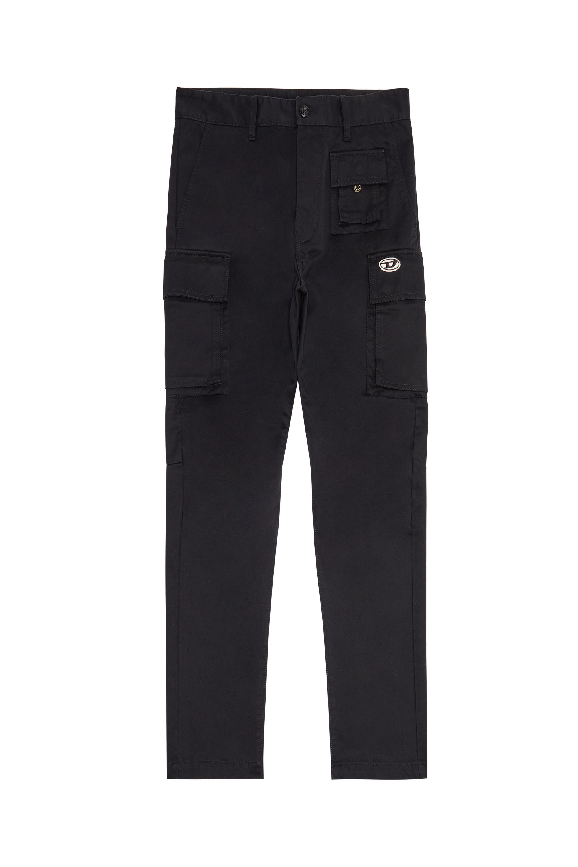 Diesel - P-COR-CL, Male's カーゴパンツ in ブラック - 6