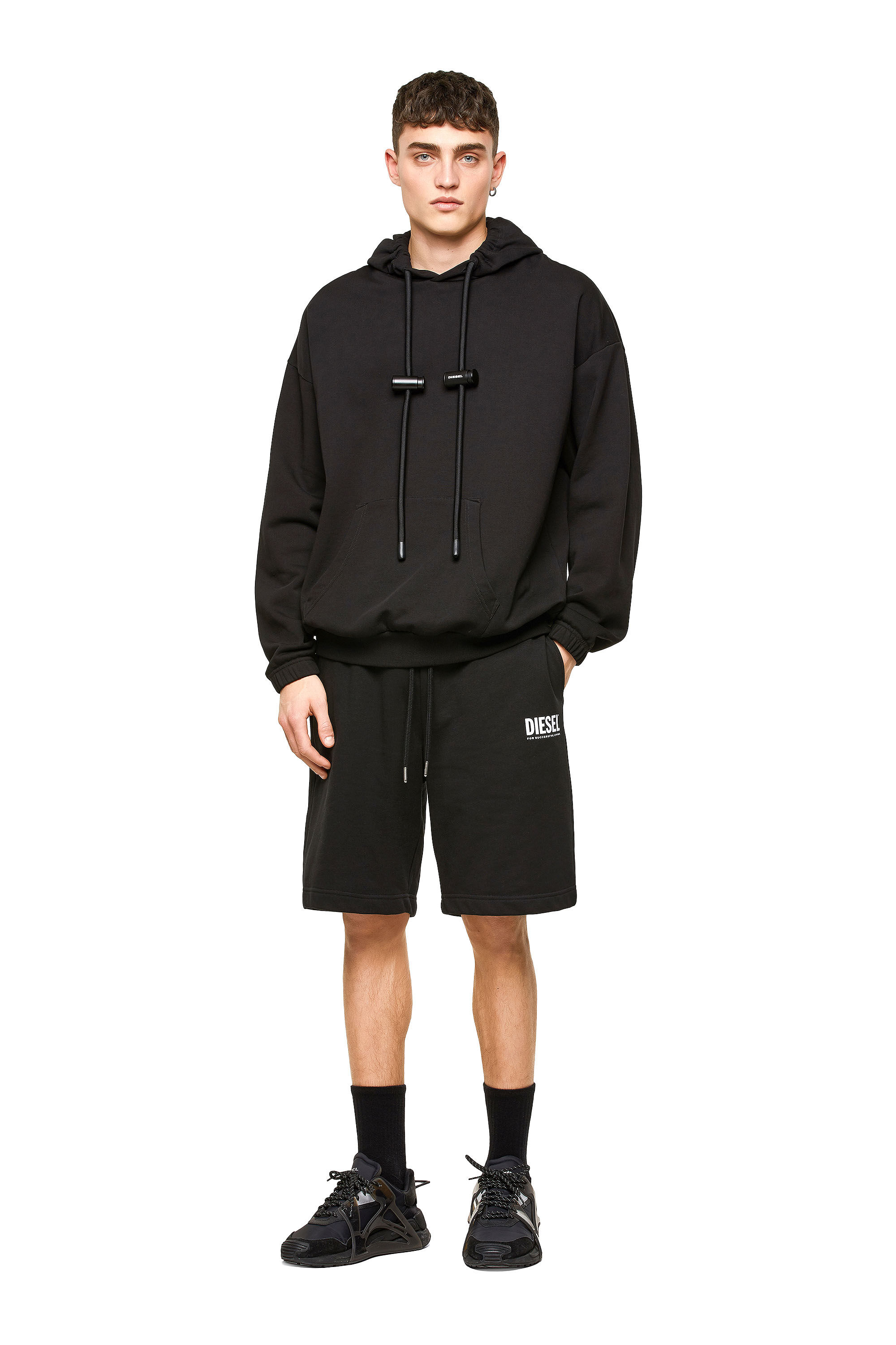 Diesel - P-CROWN-LOGO, ブラック - Image 1