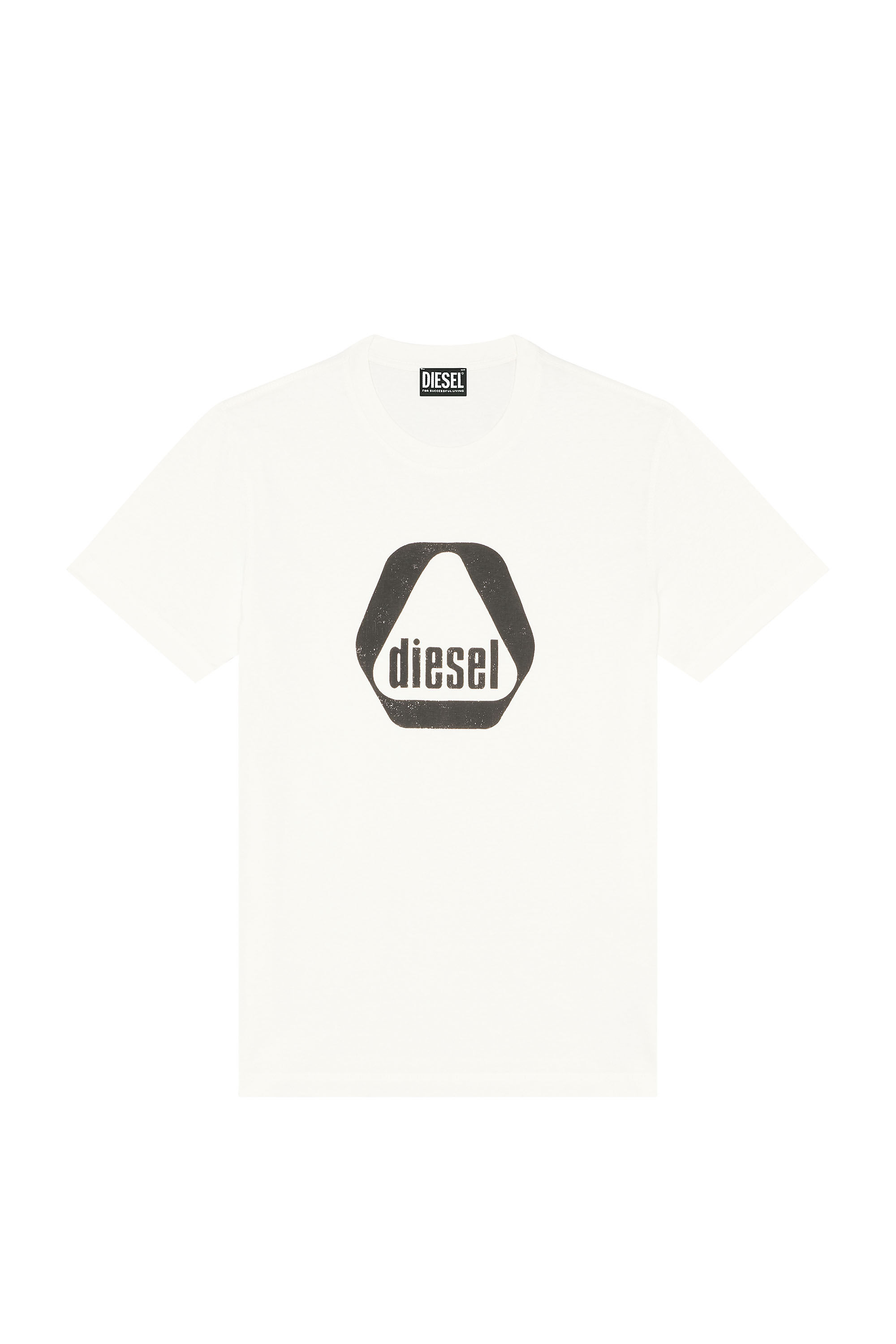 T-DIEGOR-G10（MEN）: ロゴプリントTシャツ ｜ディーゼル（DIESEL