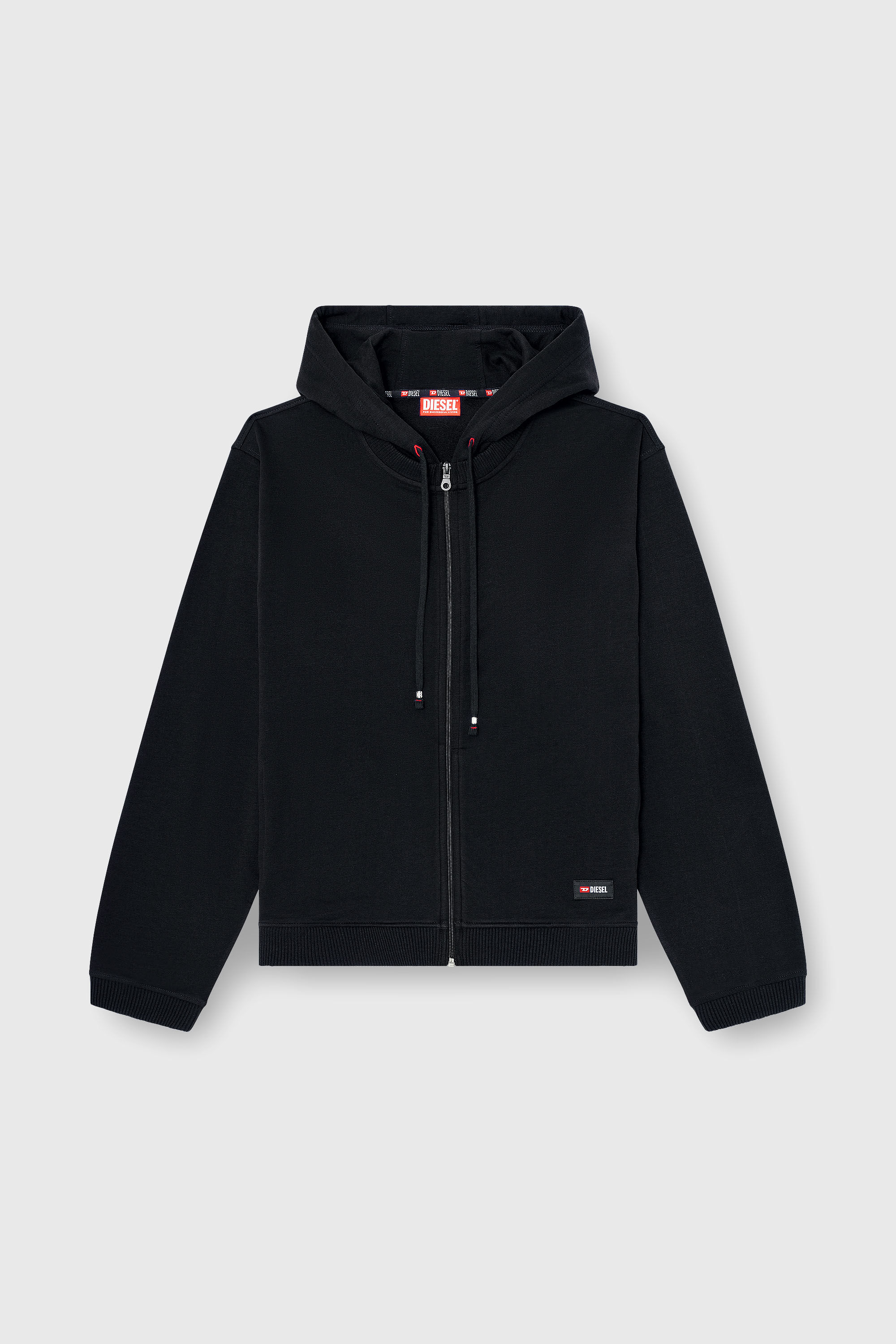 Diesel - JOY-D-CORE, Male's ジップアップパーカー in ブラック - 2