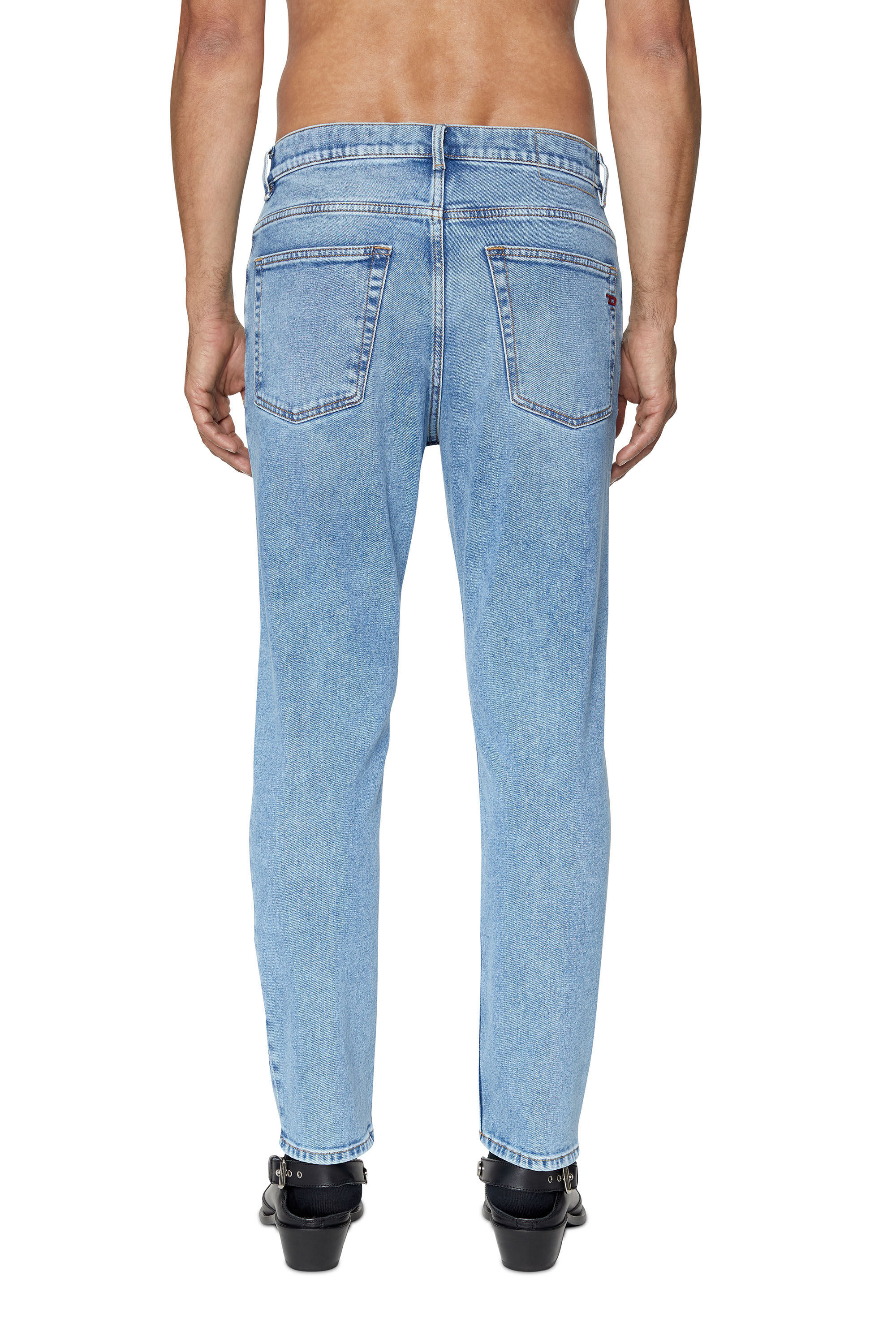 Diesel - 2005 D-FINING 09B92 Tapered Jeans, ミディアムブルー - Image 5