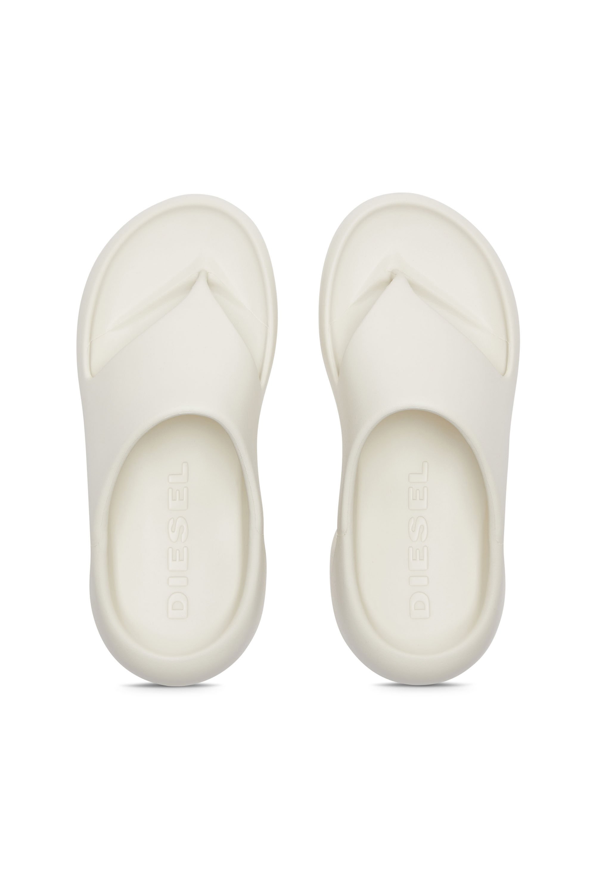 Diesel - SA-MAUI X, Unisex's EVA ラバー サンダル - Sa-Maui X in ホワイト - 5