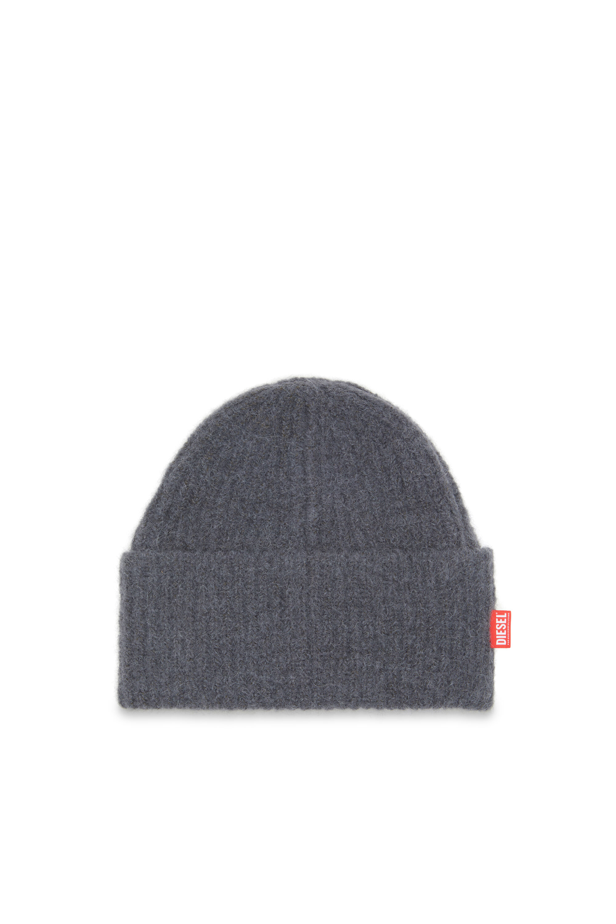 Diesel - K-LOLLO-HAT, Unisex's ニットキャップ in グレー - 1