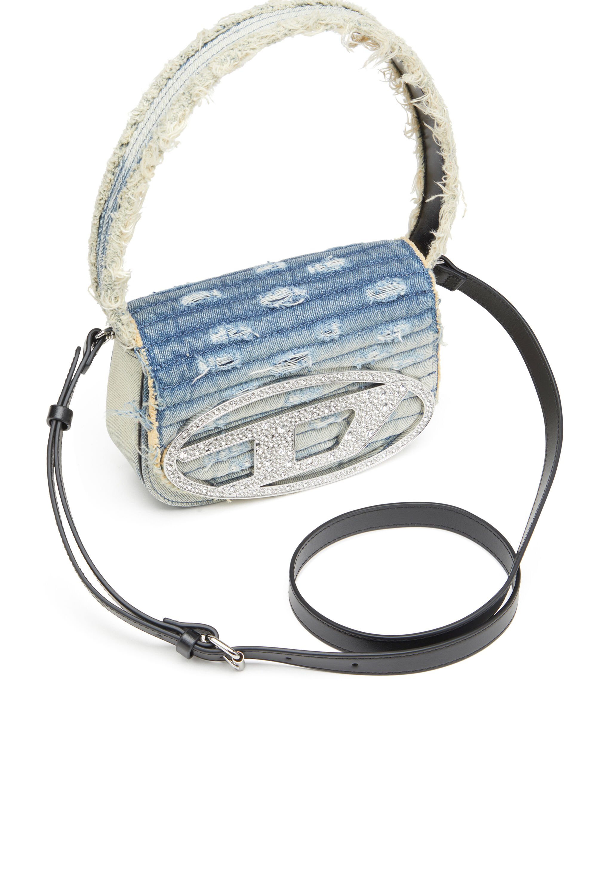 Diesel - 1DR, Female's 1DR-Iconic 1DR bag in solarised denim in ライトブルー - 6