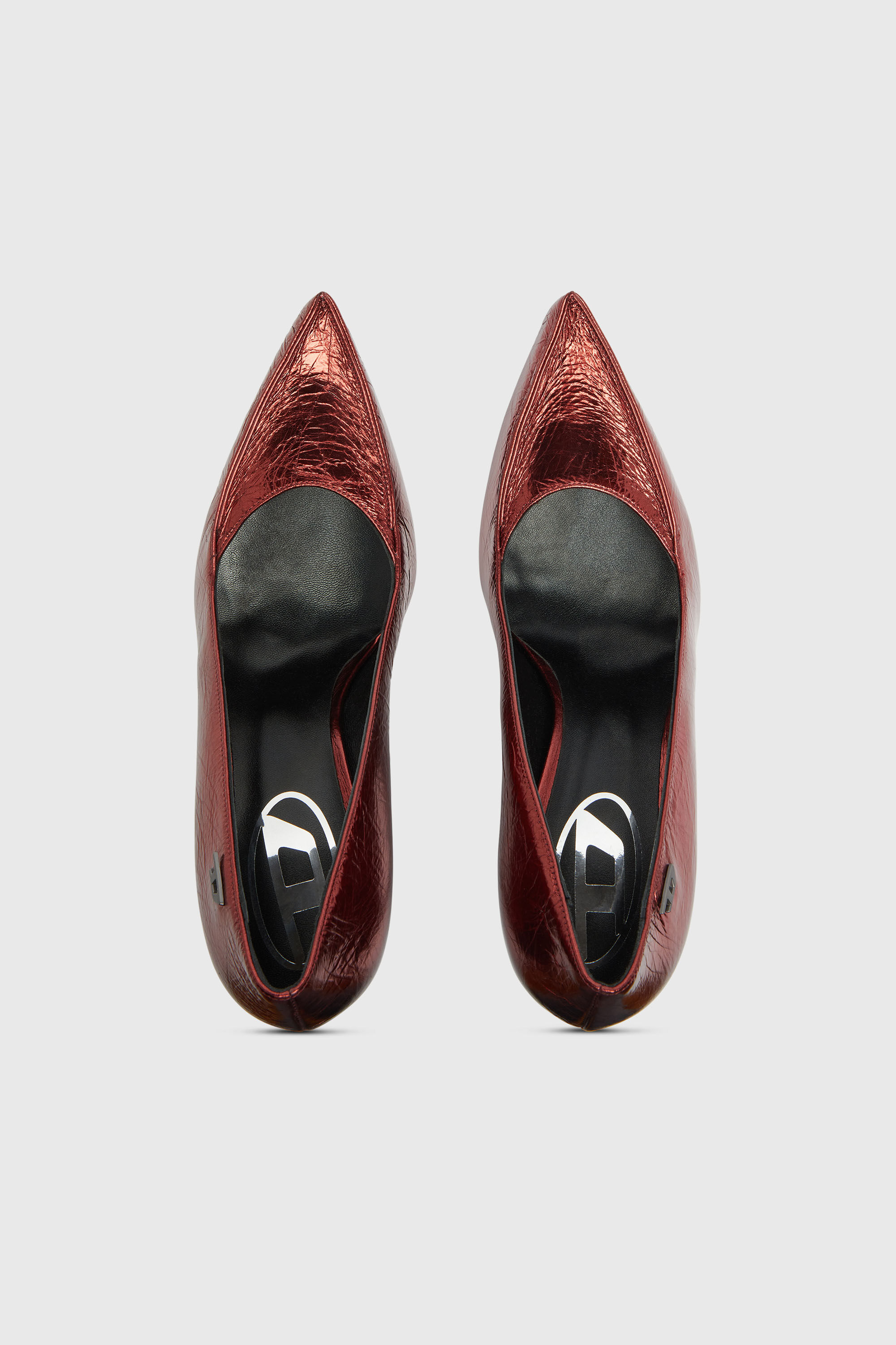 Diesel - D-LUCETTE-90-PUMP D, Female's D-Lucette-Pumps in mirror leather in null - 5