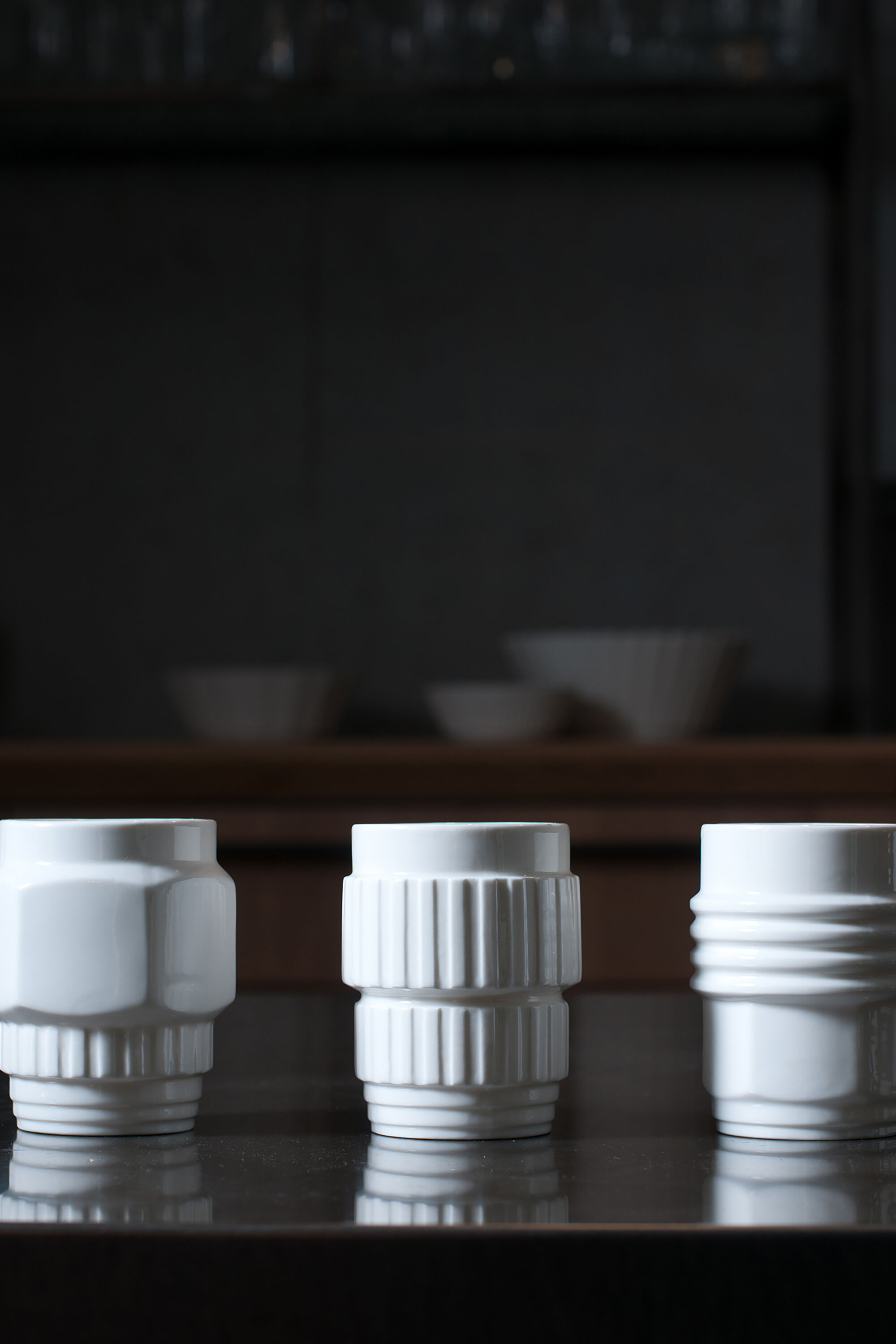 Diesel - 10910 MACHINE COLLEC, Unisex's Assorted porcelain mugs, set of 3 in ホワイト - 3
