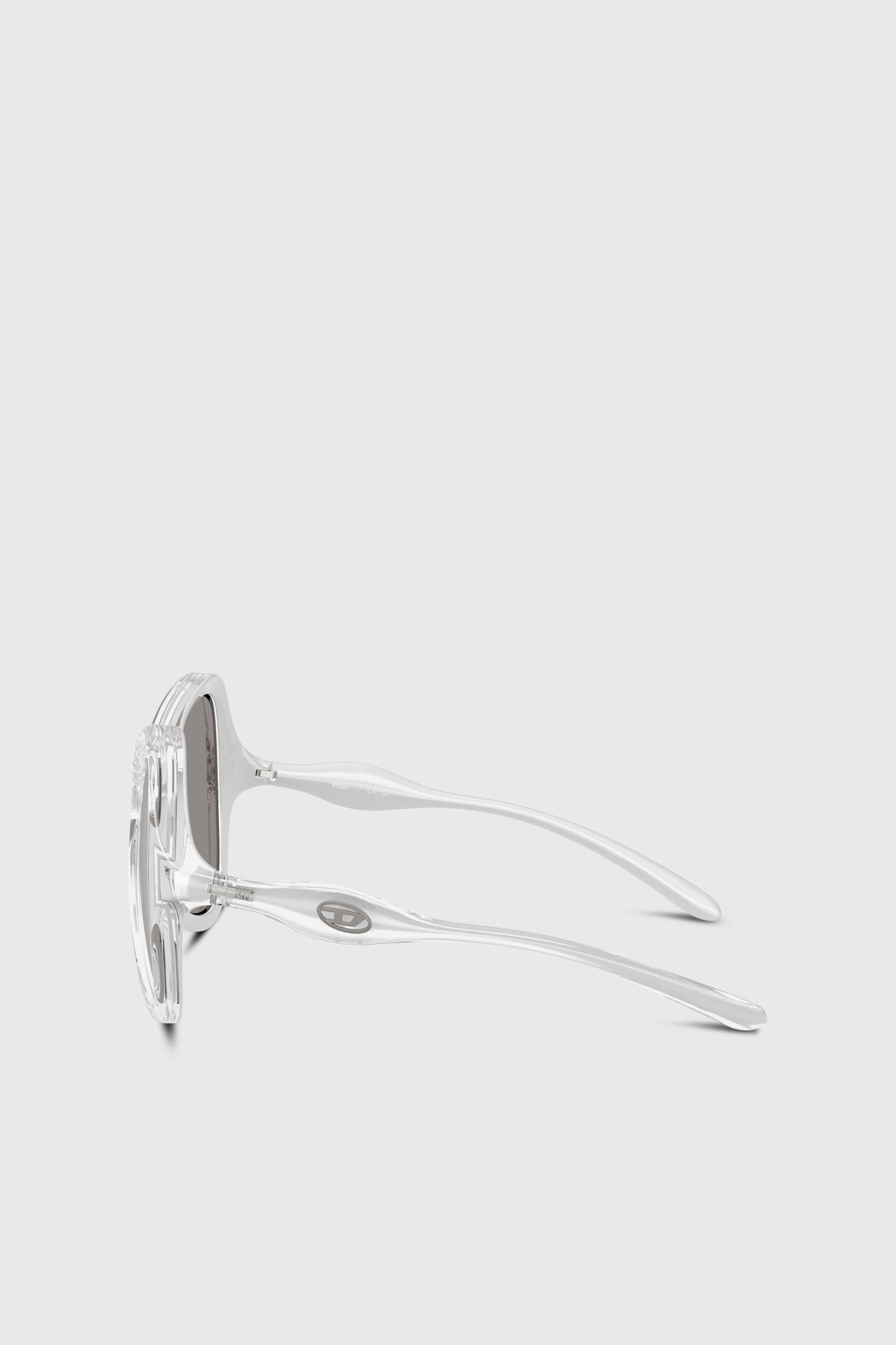 Diesel - 0DL3010U, Unisex's Cat-eye style sunglasses in グレー - 2