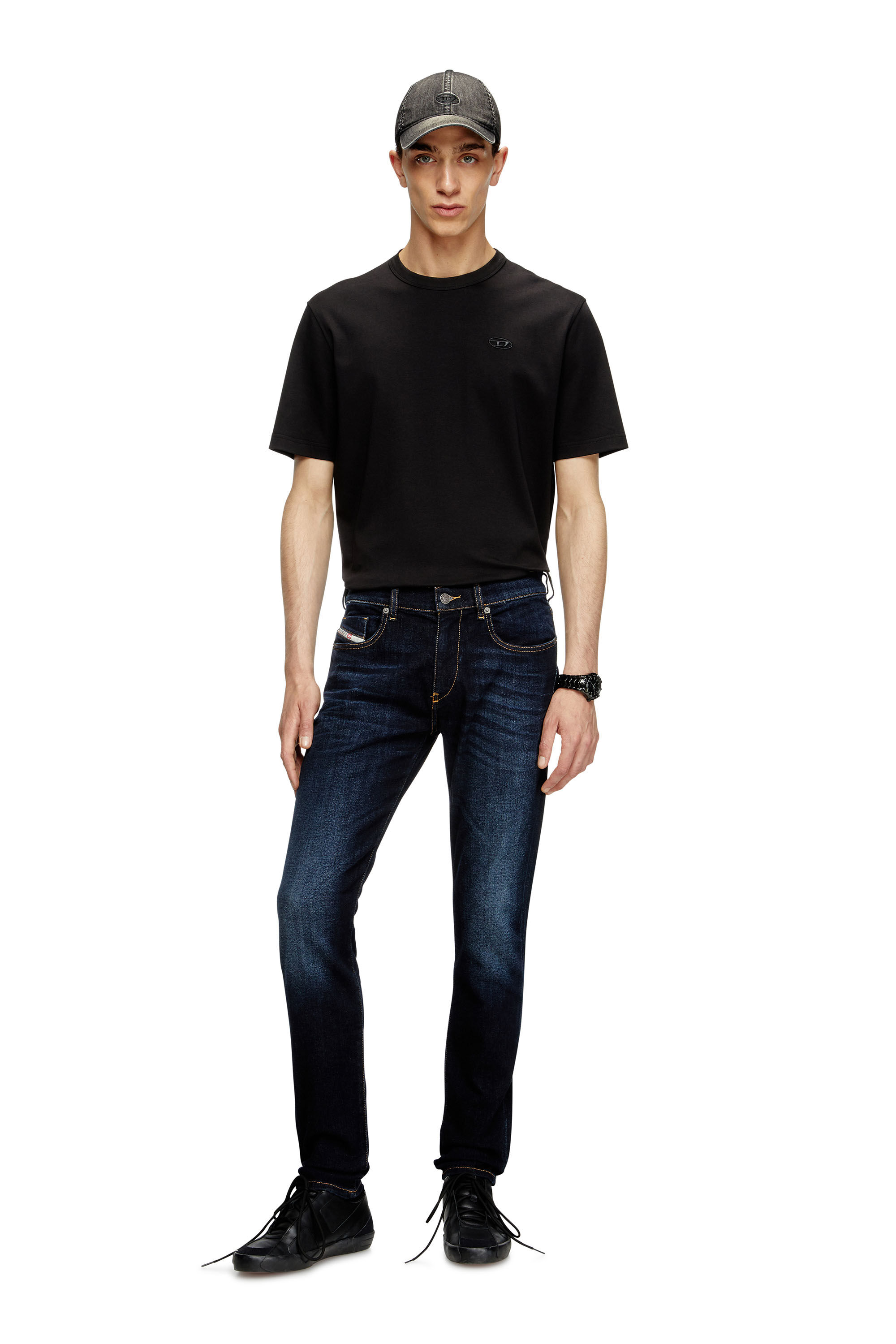 セール 一番安い スリム Jeans 009zs｜メンズ｜ダークブルー D-Strukt 2019 - パンツ