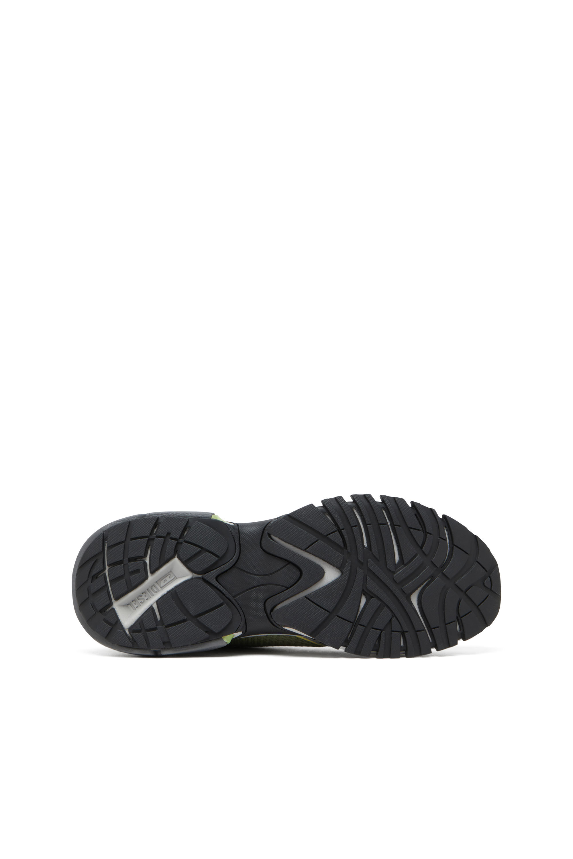 Diesel - S-PRO-V-DENSE LOW, Male's S-Pro-V-Dense-Mesh sneakers with Oval D logo in グレー/グリーン - 5