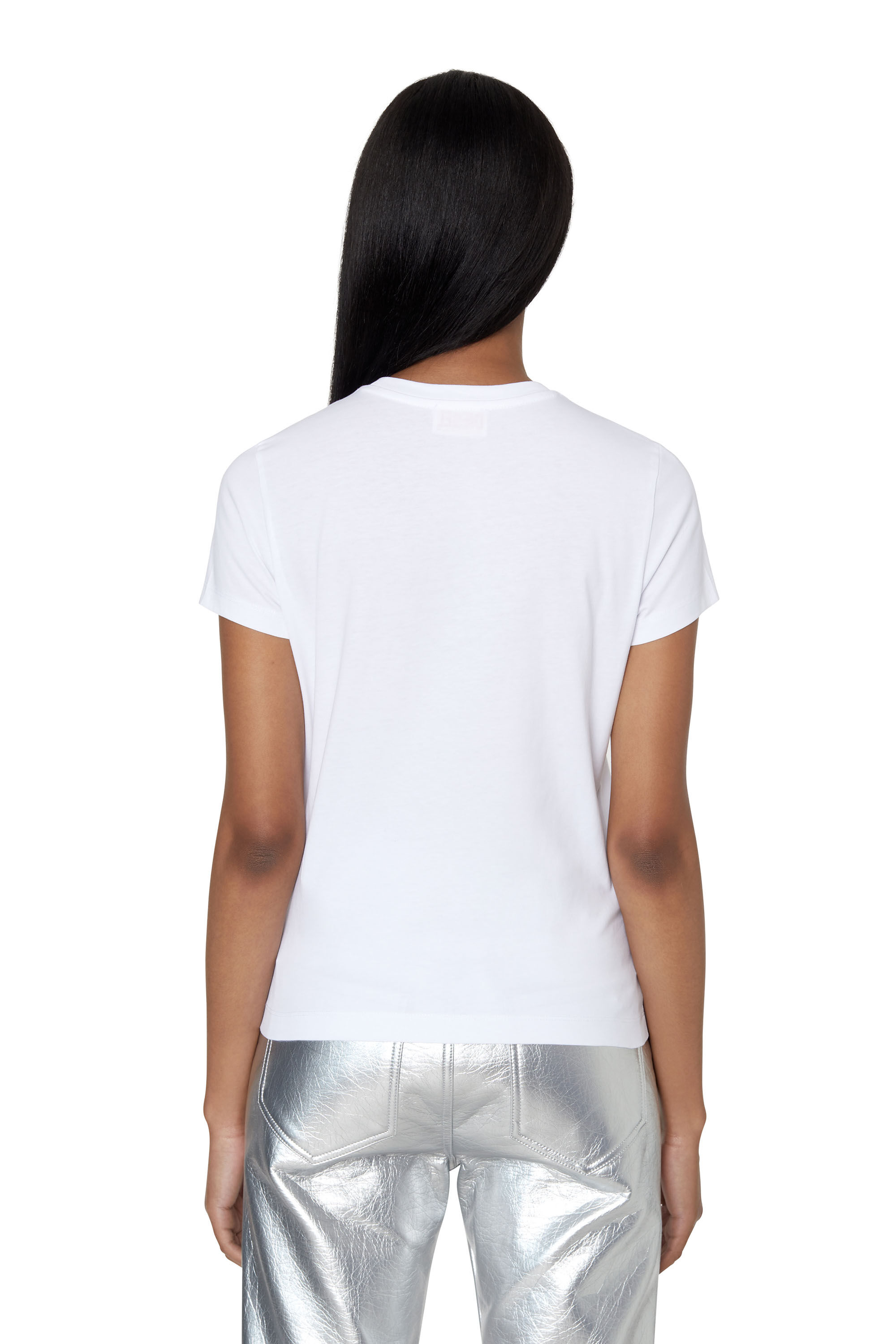 Diesel - T-SLI-DIV, Female's 半袖 Tシャツ in ホワイト - 4